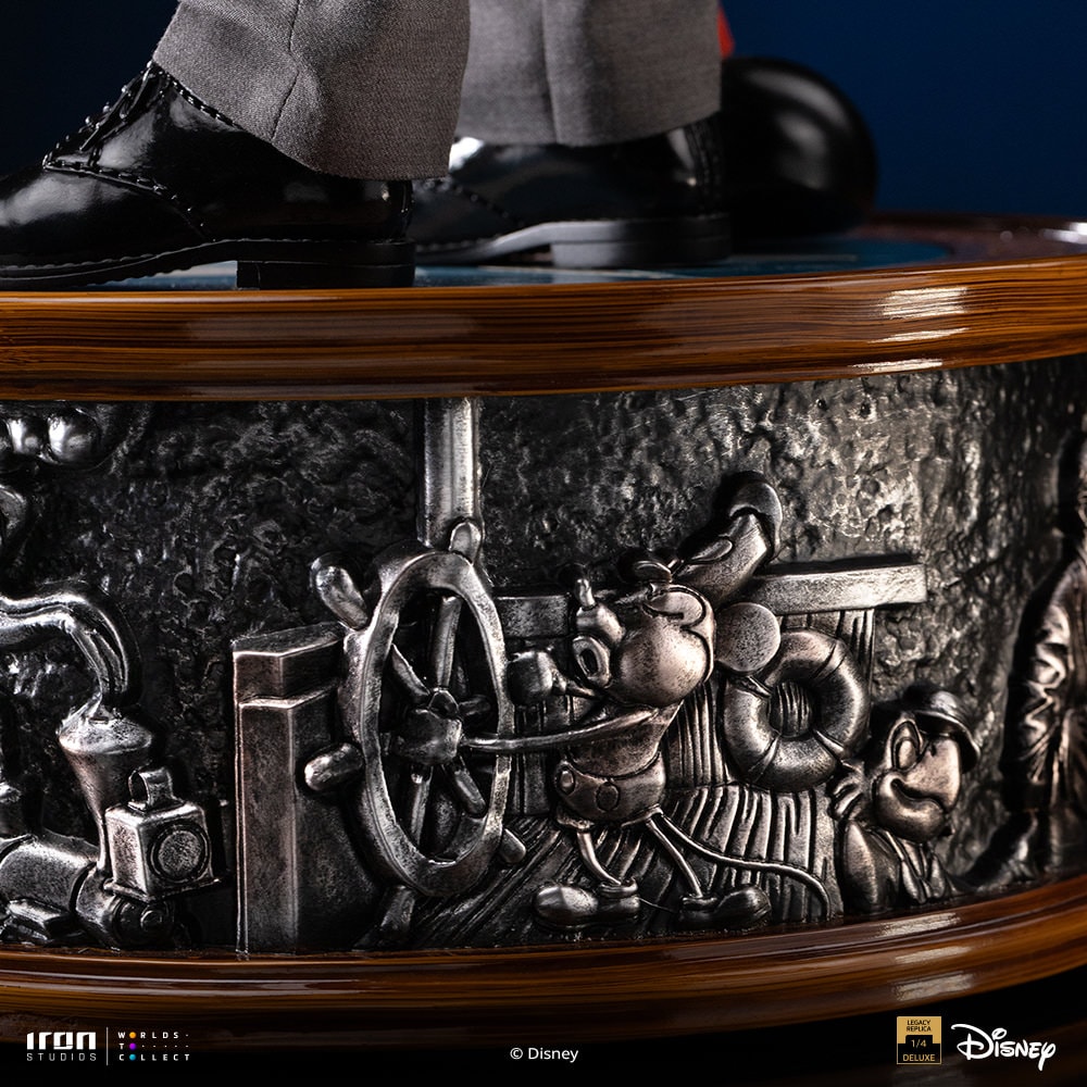 Disney Walt Disney & Mickey Mouse Quarter Scale Statue  (Prototype Shown) View 8