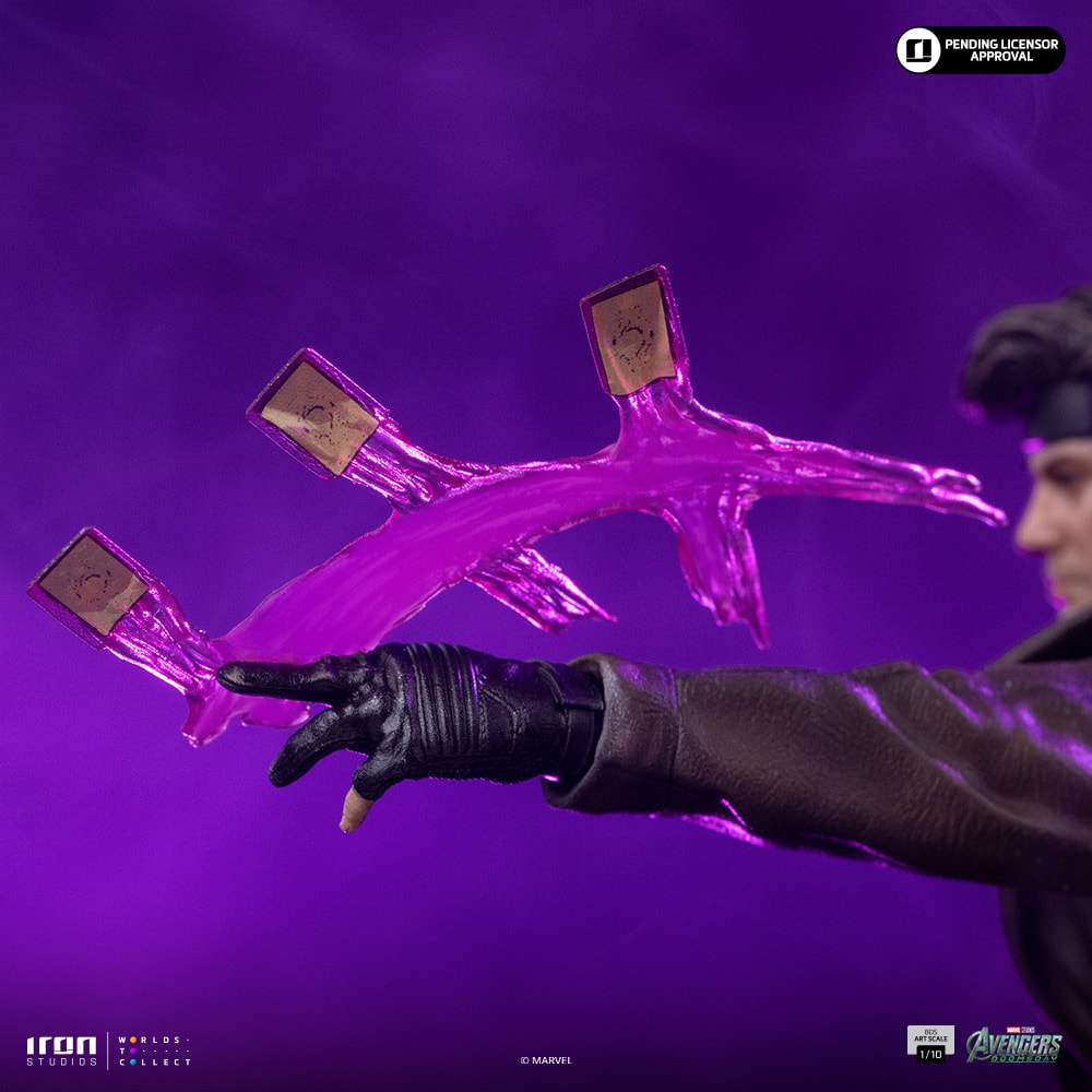 Marvel Gambit 1:10 Scale Statue  (Prototype Shown) View 3