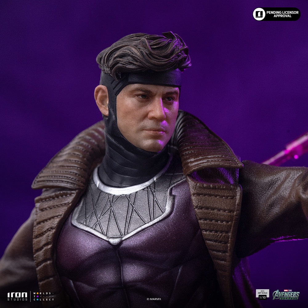 Marvel Gambit 1:10 Scale Statue  (Prototype Shown) View 6