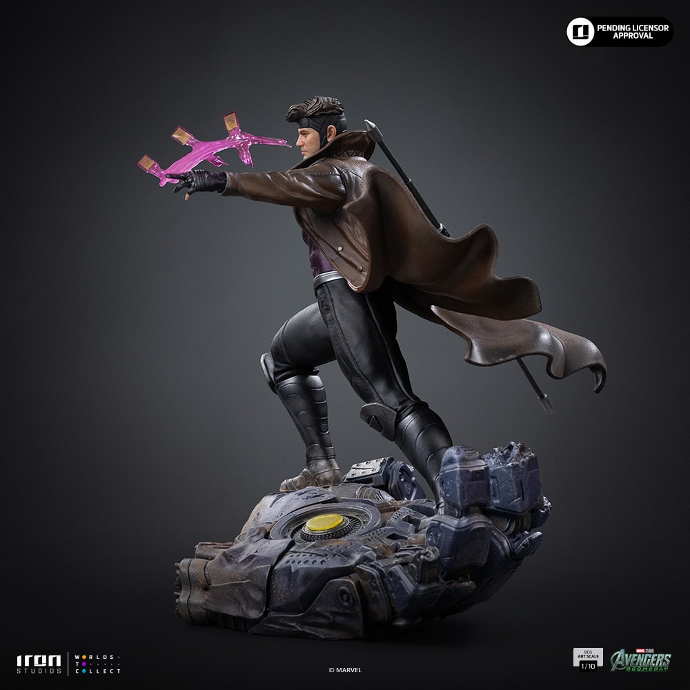 Marvel Gambit 1:10 Scale Statue  (Prototype Shown) View 11