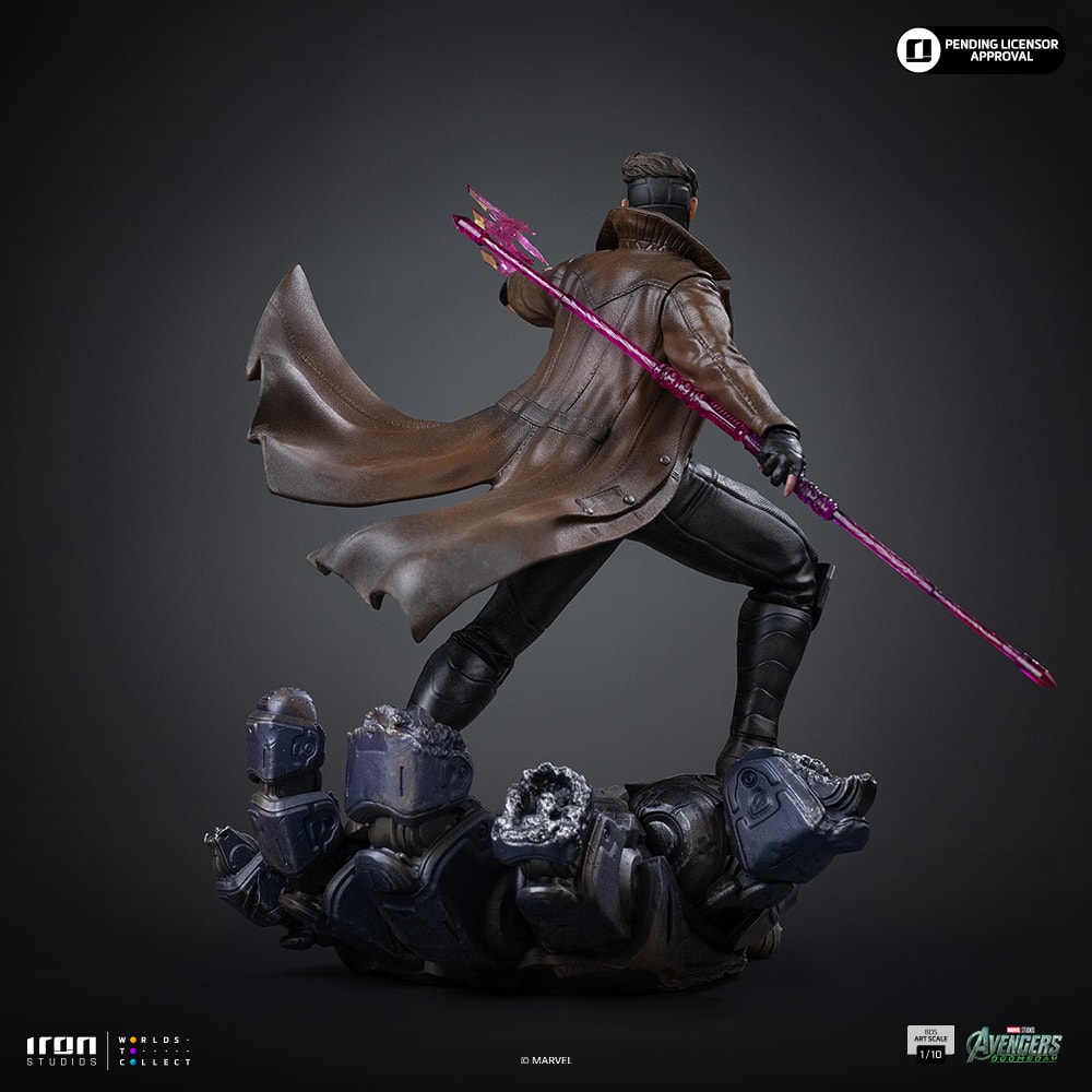 Marvel Gambit 1:10 Scale Statue  (Prototype Shown) View 13