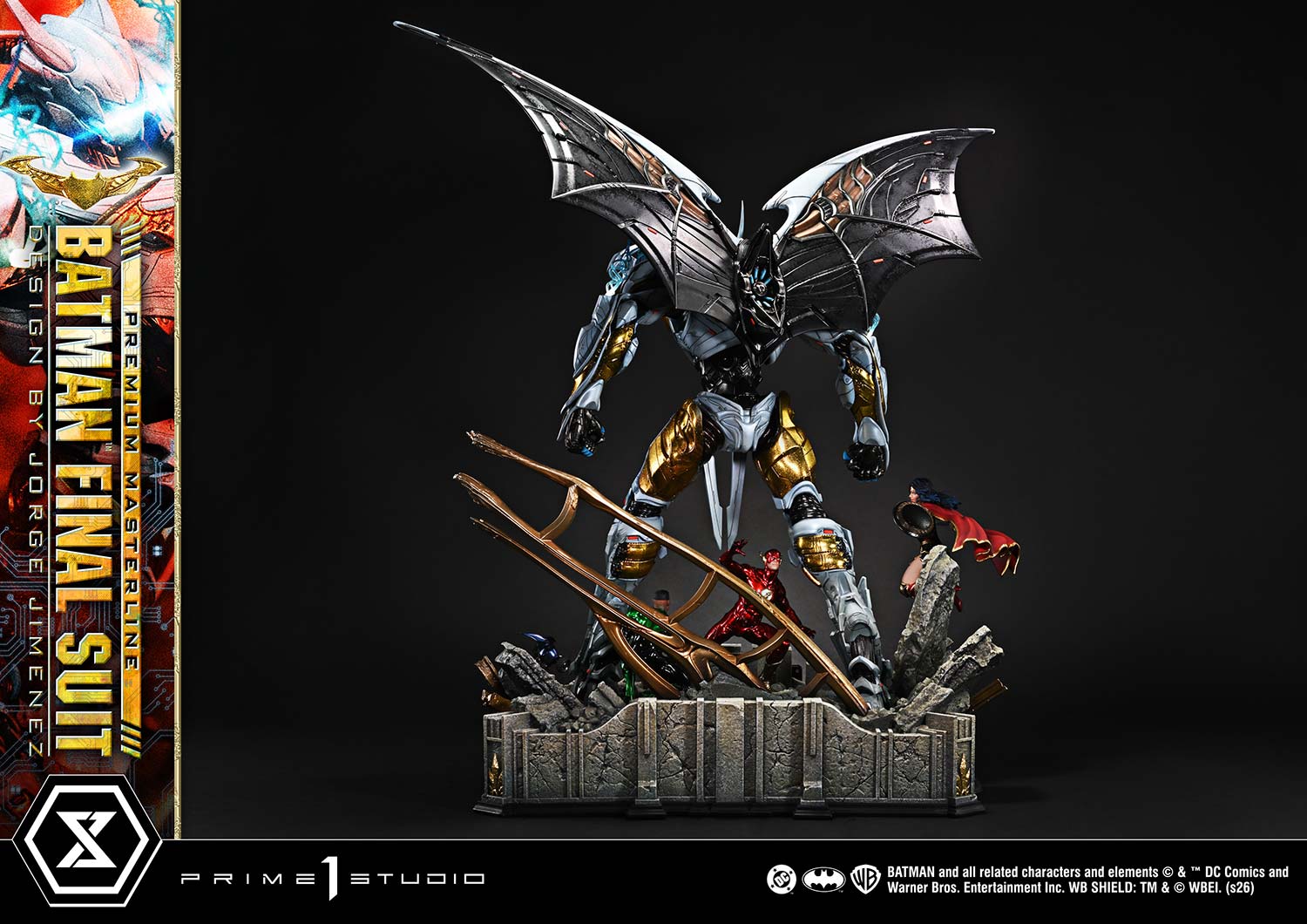 DC Comics Batman Final Suit Statues  (Prototype Shown) View 9
