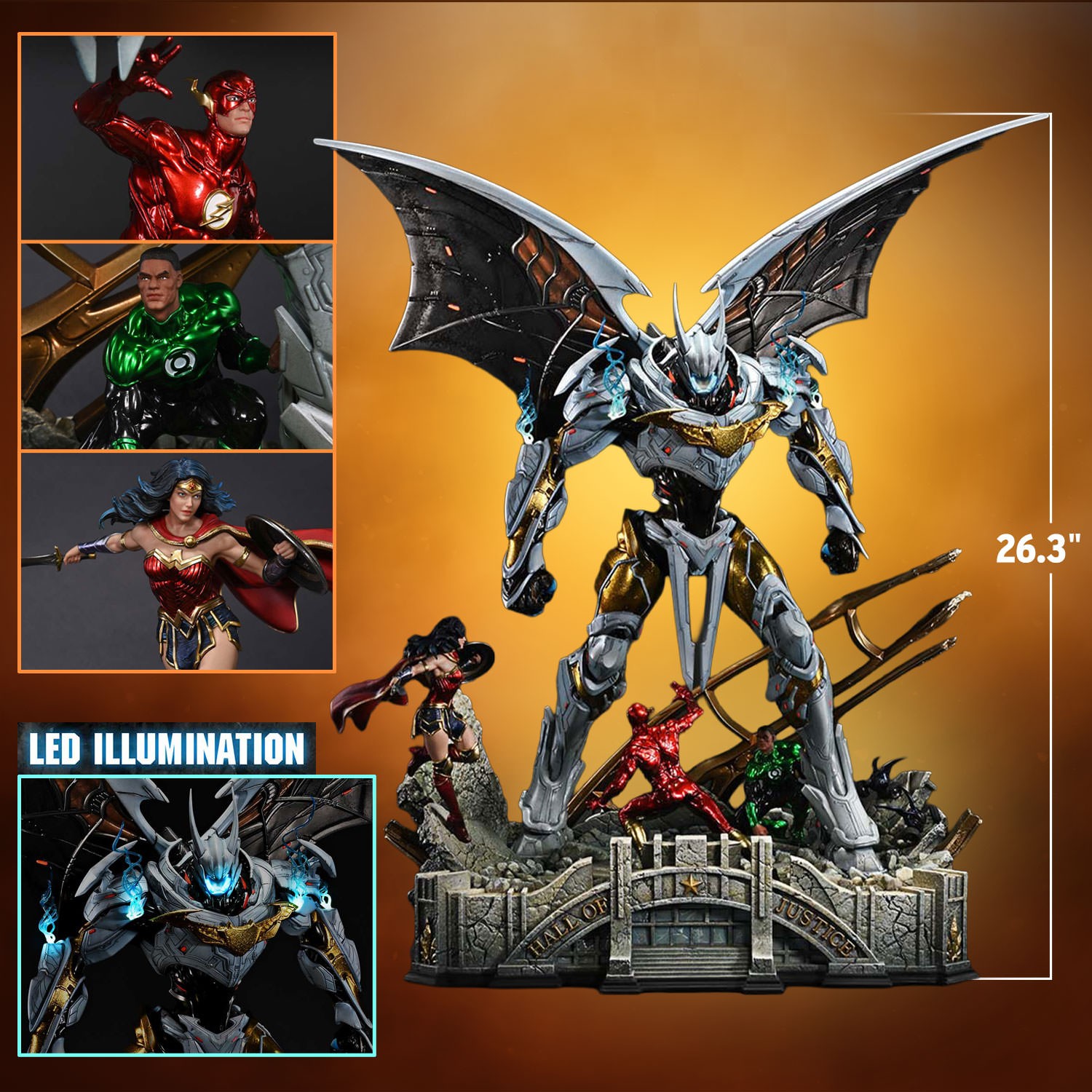 DC Comics Batman Final Suit Statues  (Prototype Shown) View 2