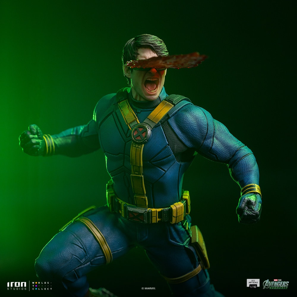 Marvel Cyclops 1:10 Scale Statue  (Prototype Shown) View 3