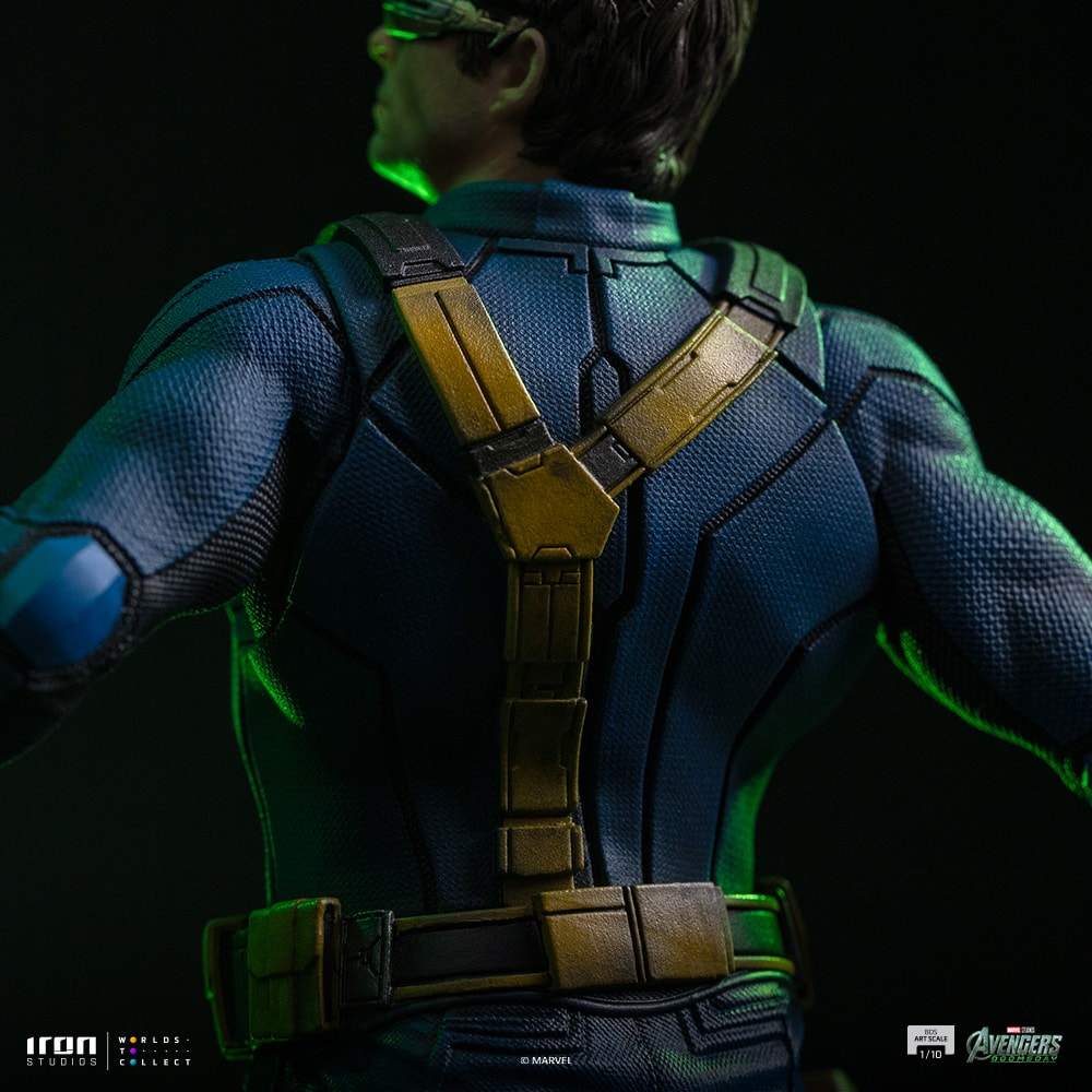Marvel Cyclops 1:10 Scale Statue  (Prototype Shown) View 7