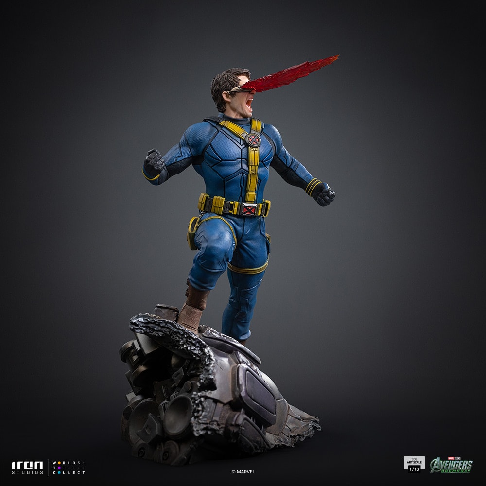 Marvel Cyclops 1:10 Scale Statue  (Prototype Shown) View 12