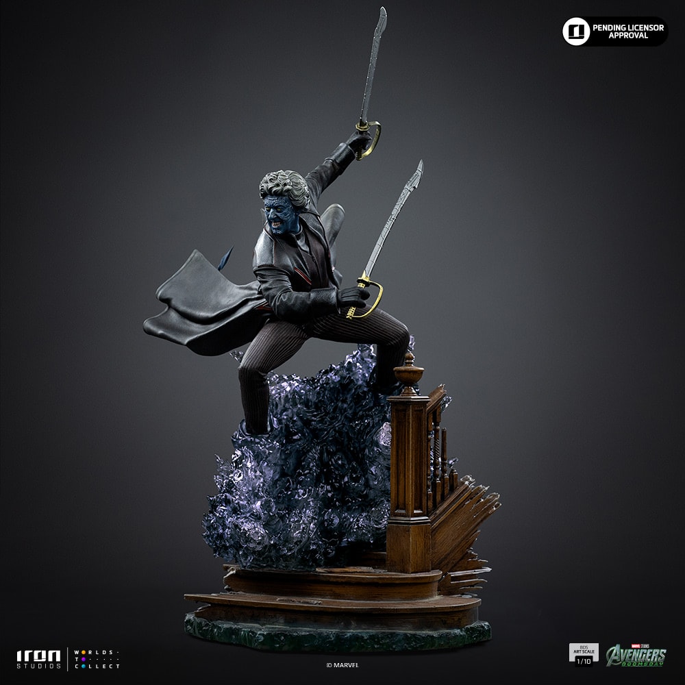 Marvel Nightcrawler 1:10 Scale Statue  (Prototype Shown) View 10