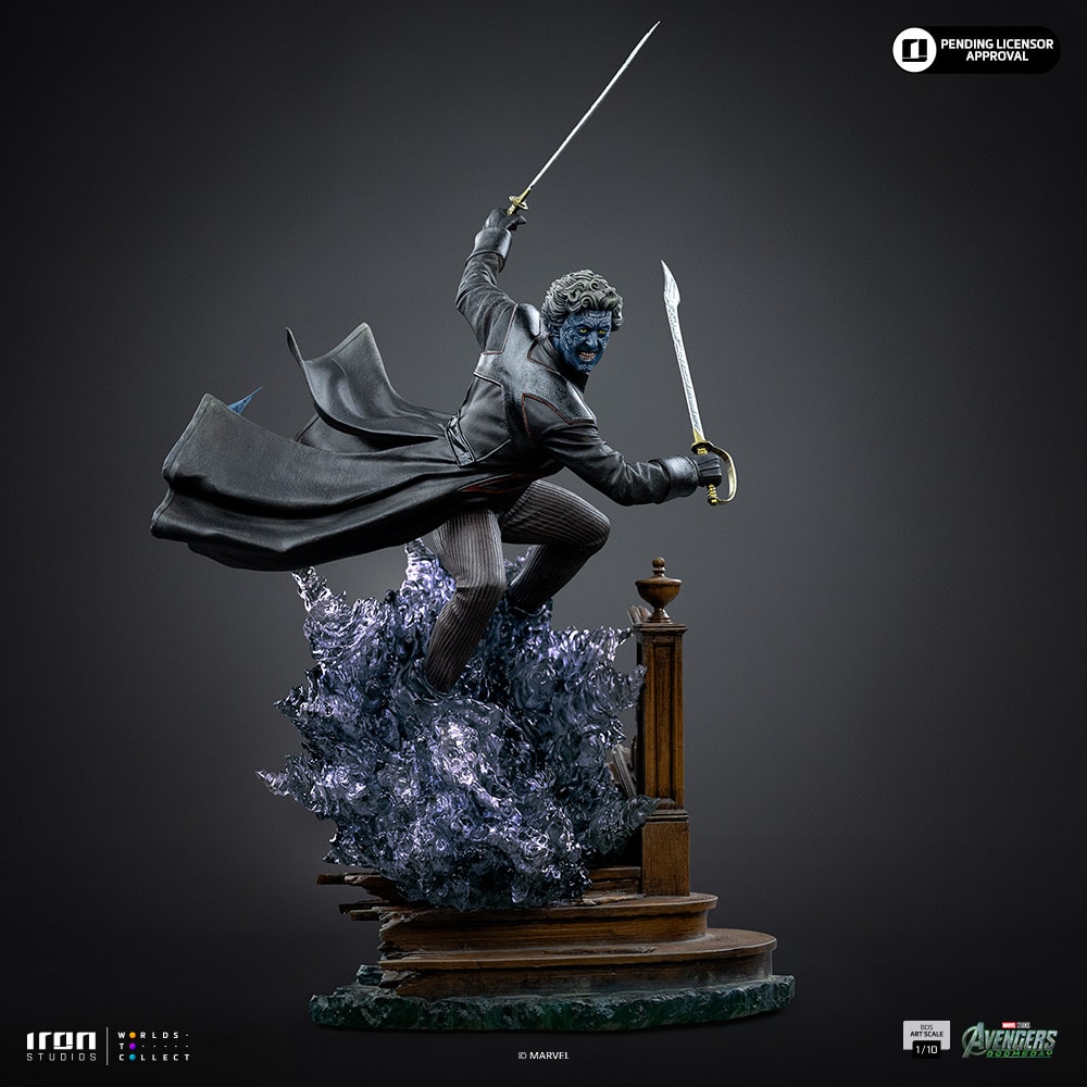 Marvel Nightcrawler 1:10 Scale Statue  (Prototype Shown) View 11