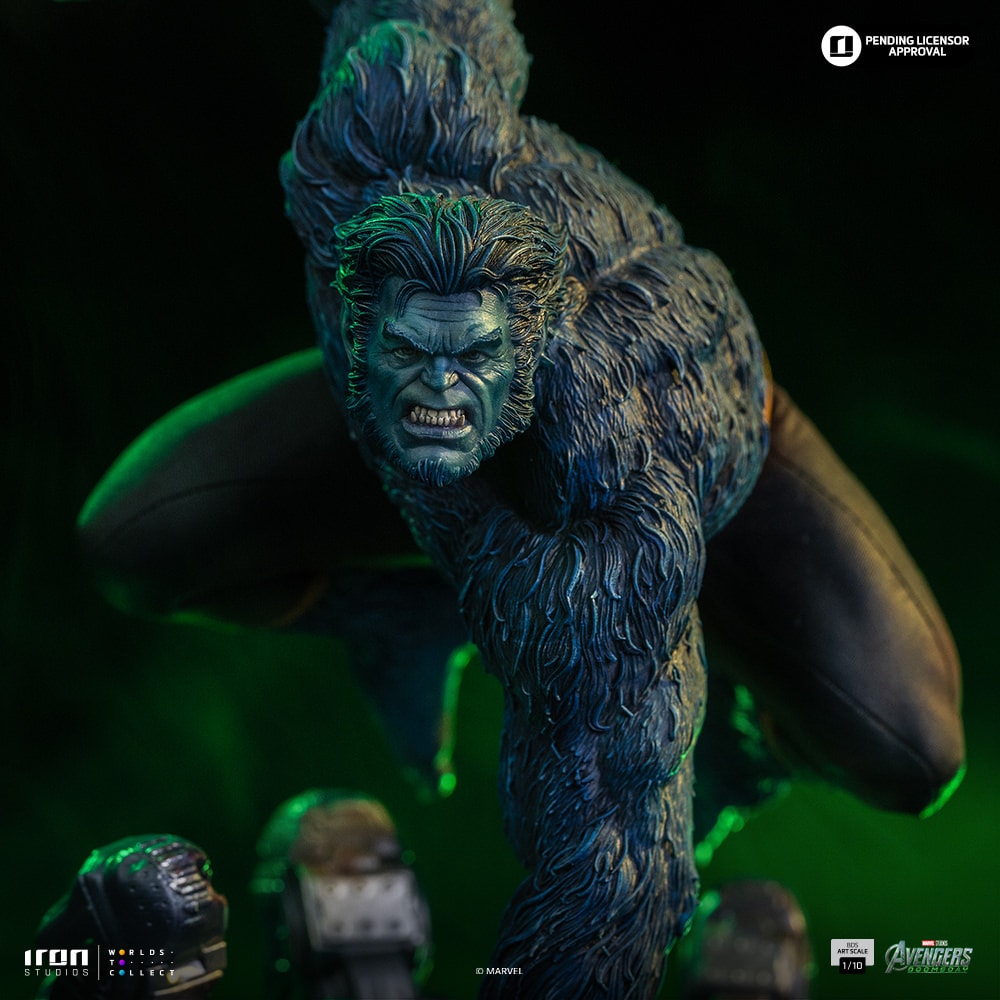 Marvel Beast 1:10 Scale Statue  (Prototype Shown) View 1