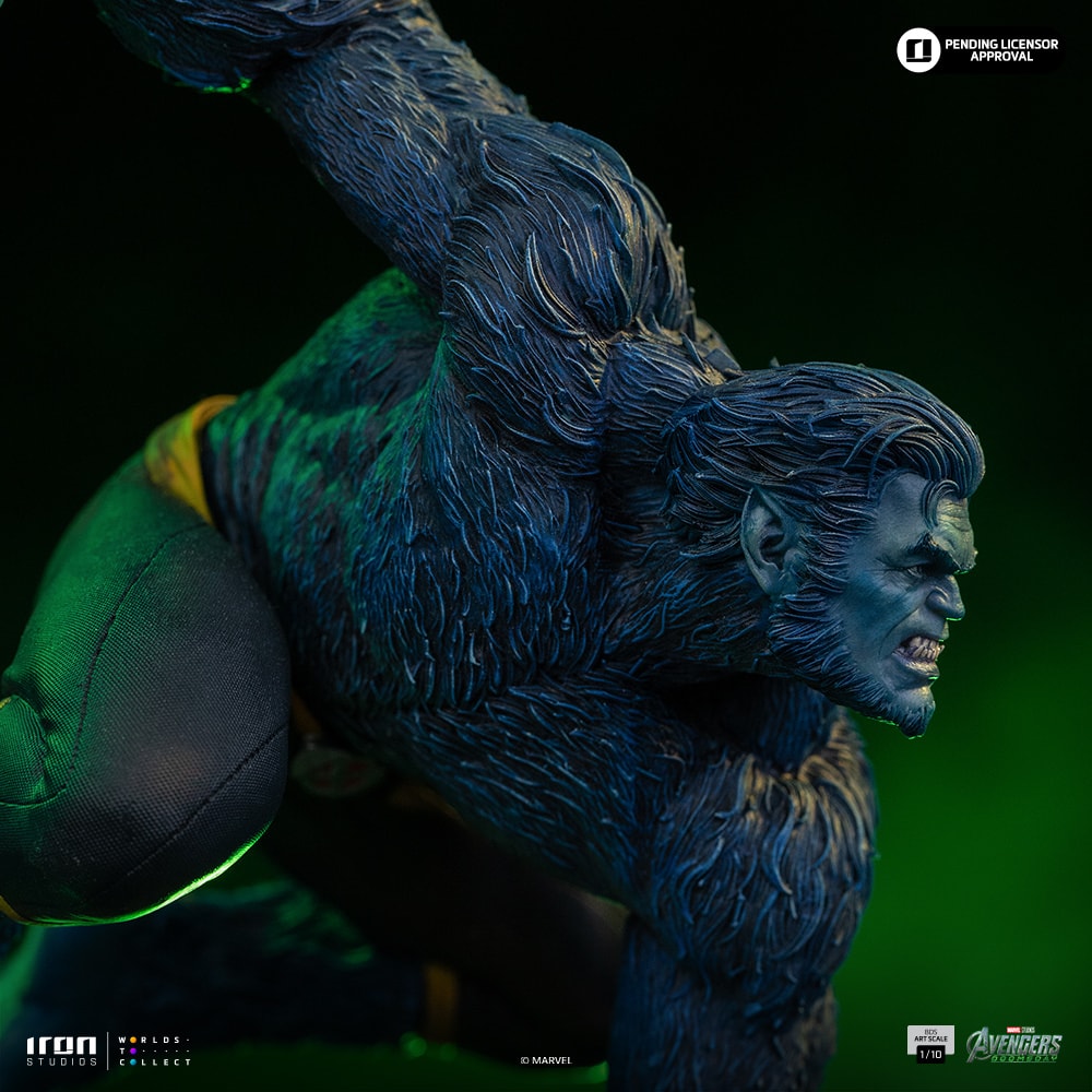 Marvel Beast 1:10 Scale Statue  (Prototype Shown) View 4