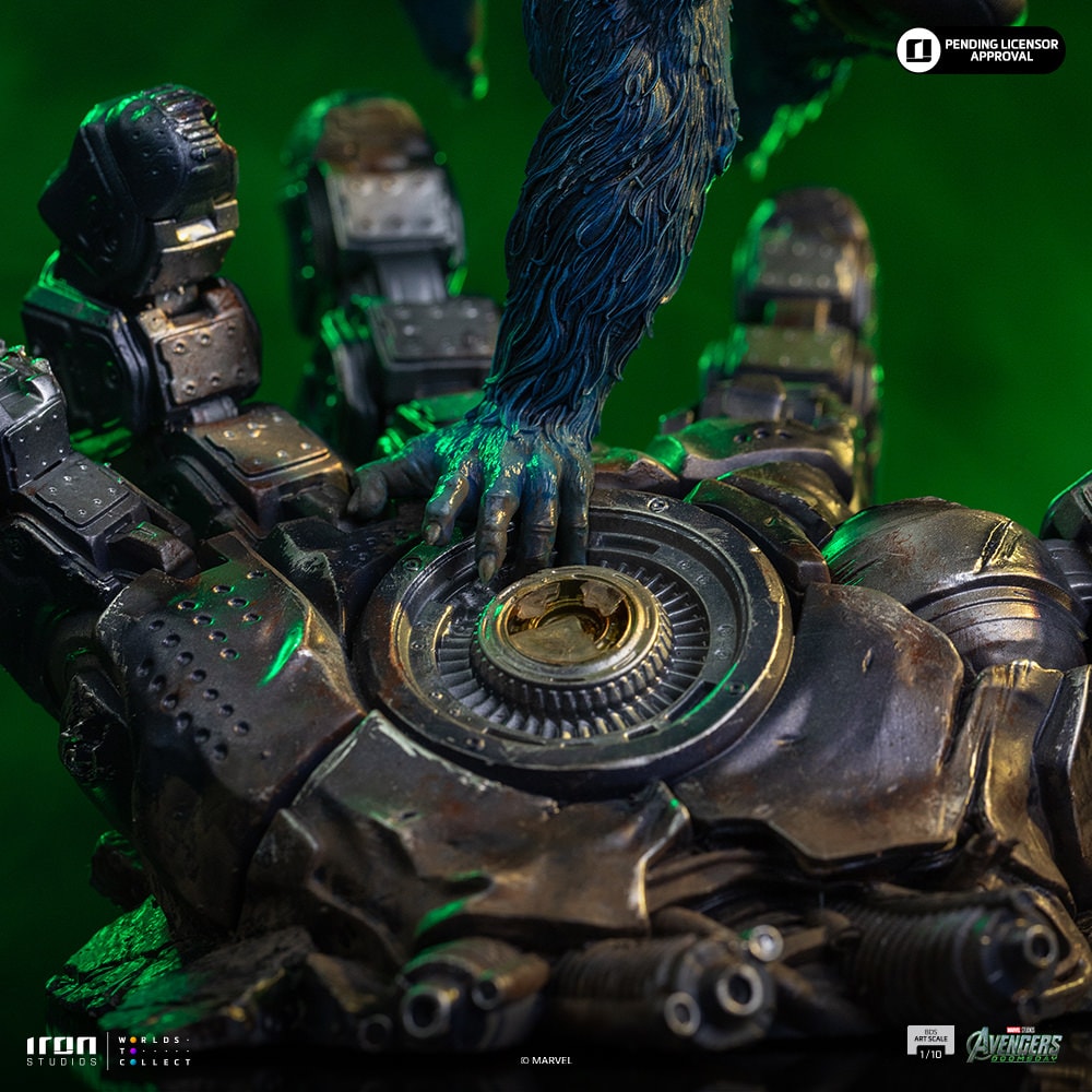 Marvel Beast 1:10 Scale Statue  (Prototype Shown) View 8