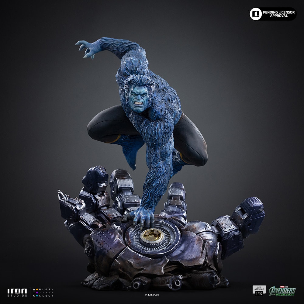 Marvel Beast 1:10 Scale Statue  (Prototype Shown) View 9