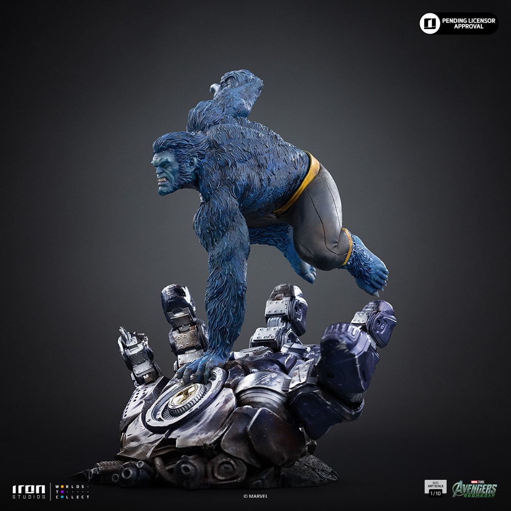 Marvel Beast 1:10 Scale Statue  (Prototype Shown) View 10