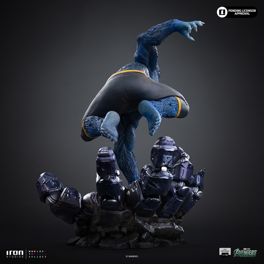 Marvel Beast 1:10 Scale Statue  (Prototype Shown) View 11