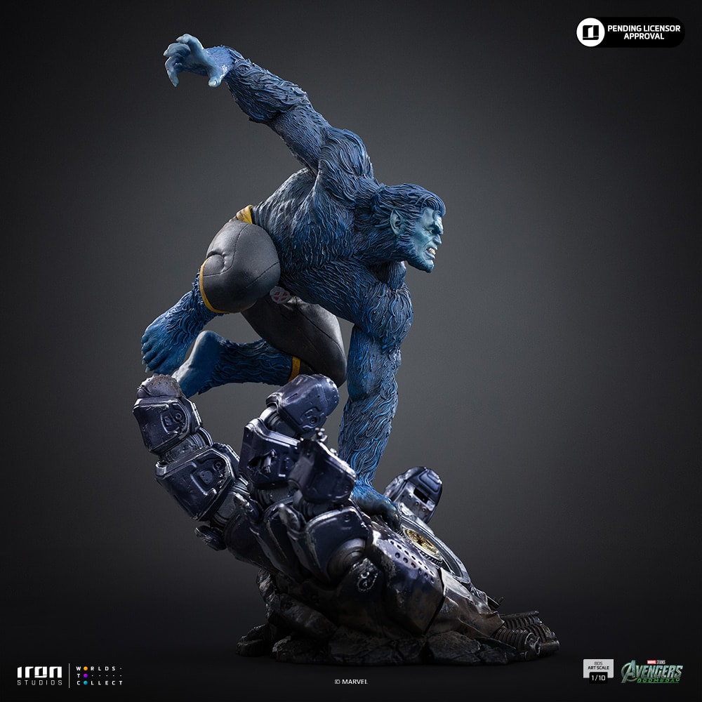 Marvel Beast 1:10 Scale Statue  (Prototype Shown) View 12