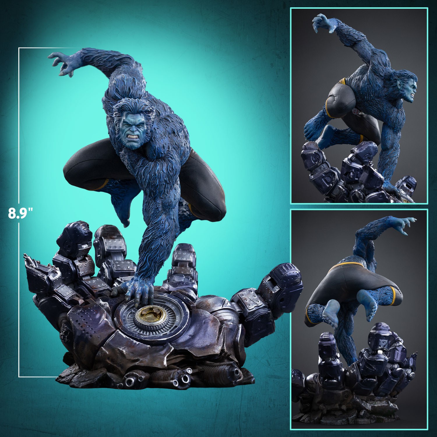 Marvel Beast 1:10 Scale Statue  (Prototype Shown) View 2