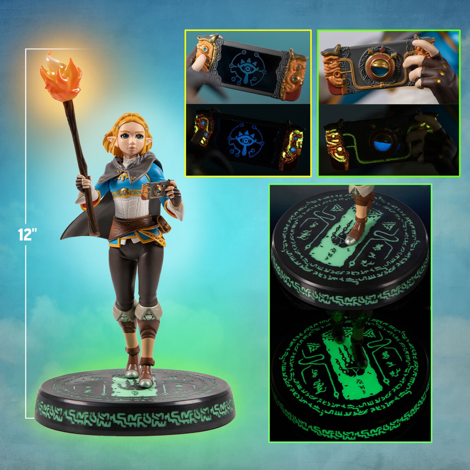 Nintendo Tears of the Kingdom Zelda Statues  (Prototype Shown) View 2