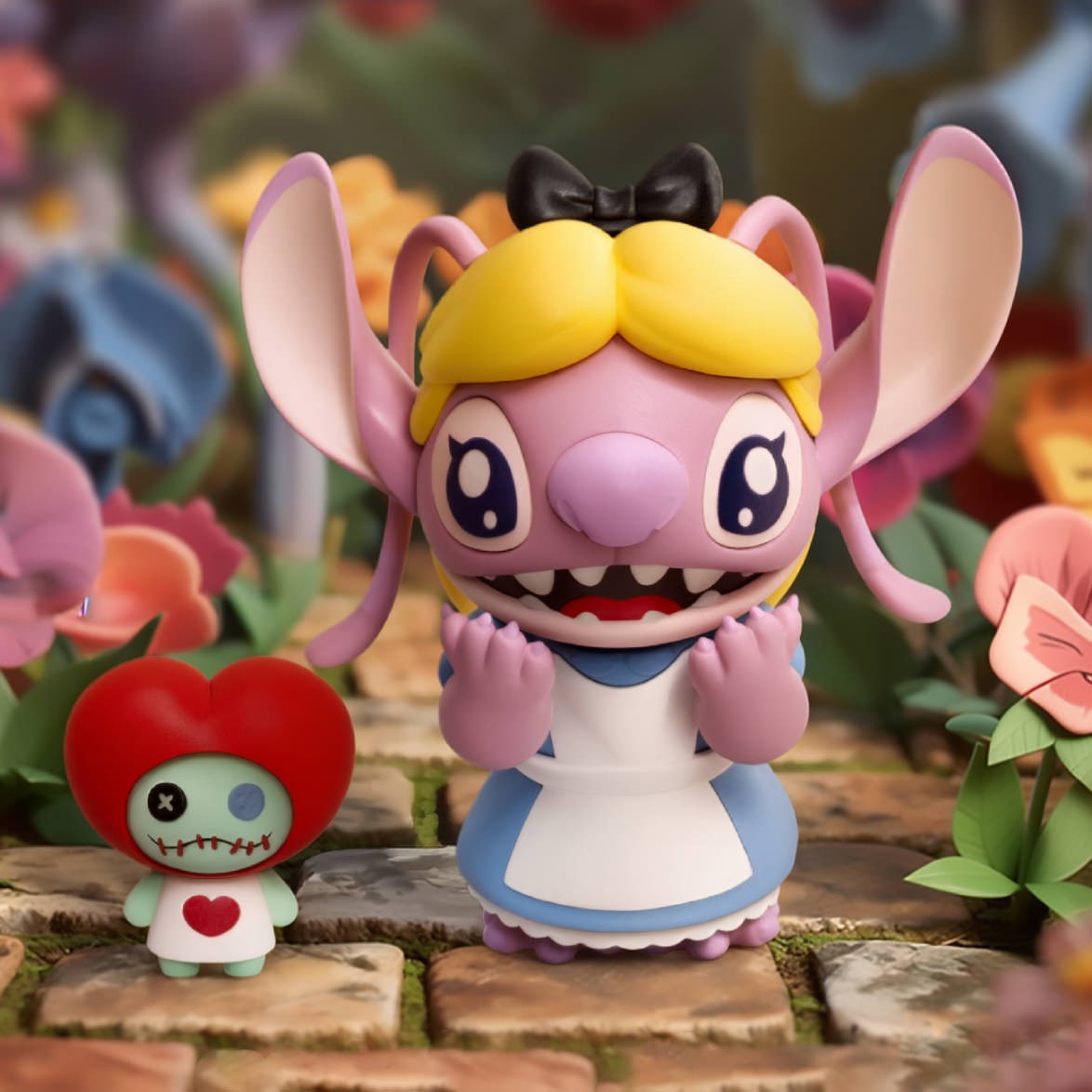 Disney Stitch as Alice in Wonderland Series Blind Box Set  (Prototype Shown) View 3