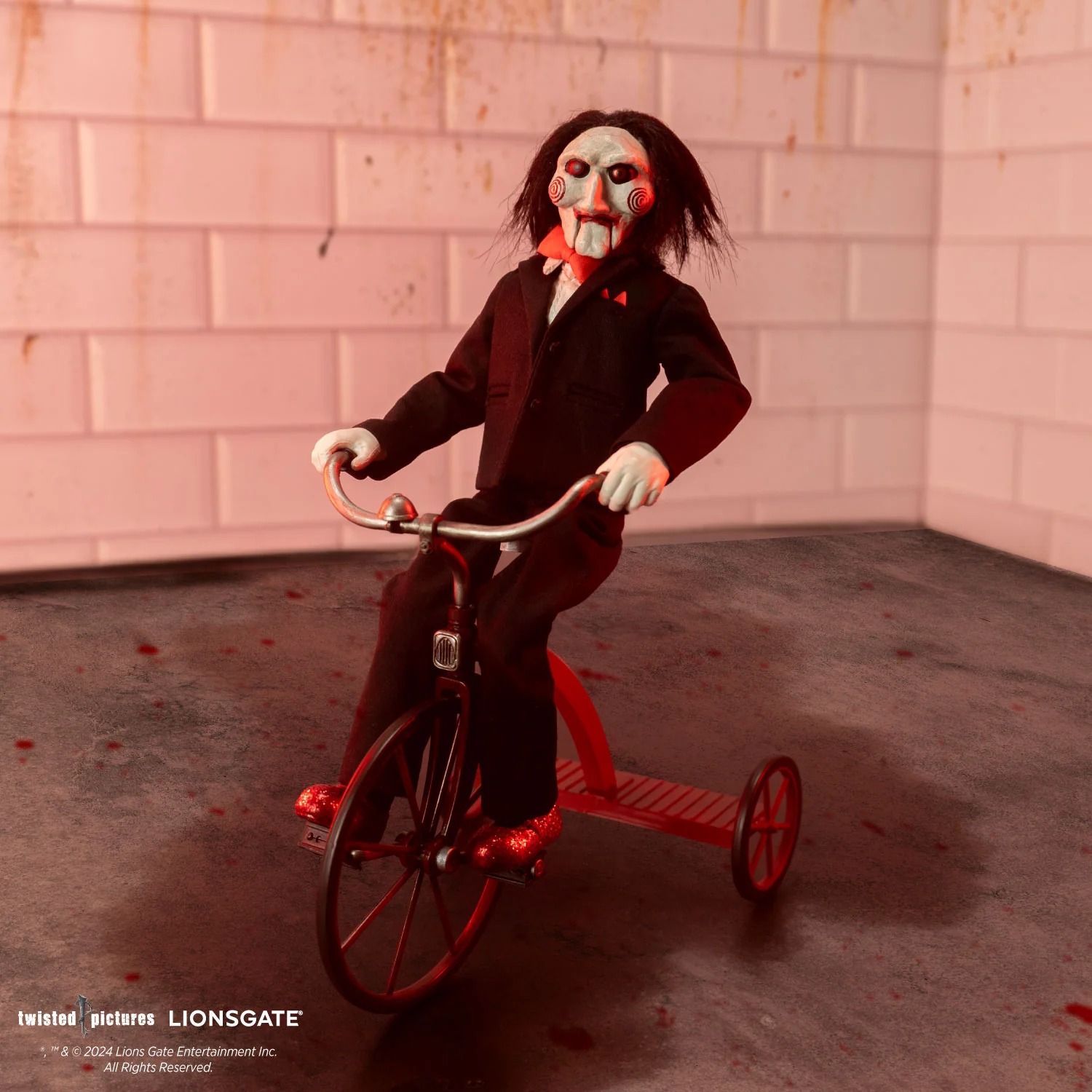SAW Billy the Puppet & Tricycle Sixth Scale Figure  (Prototype Shown) View 1