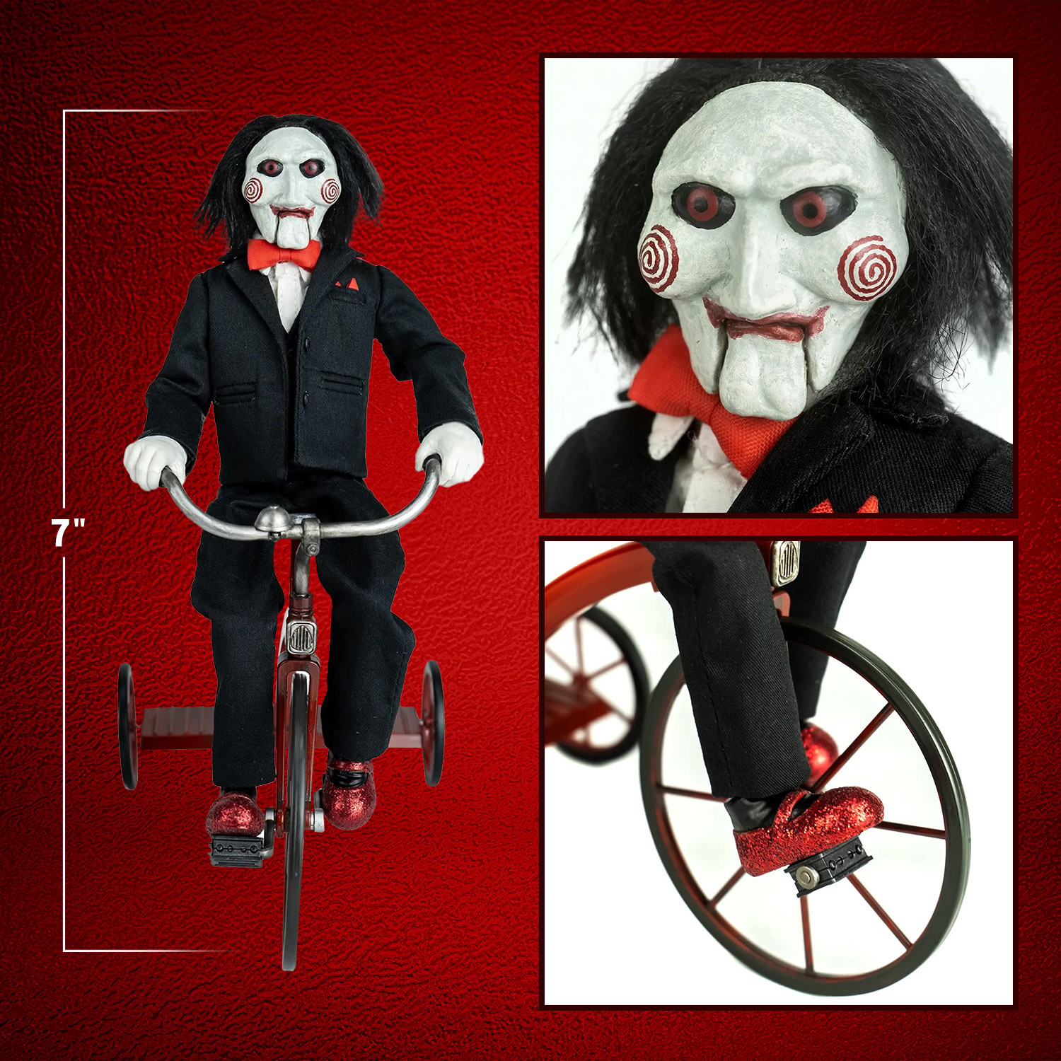 SAW Billy the Puppet & Tricycle Sixth Scale Figure  (Prototype Shown) View 2