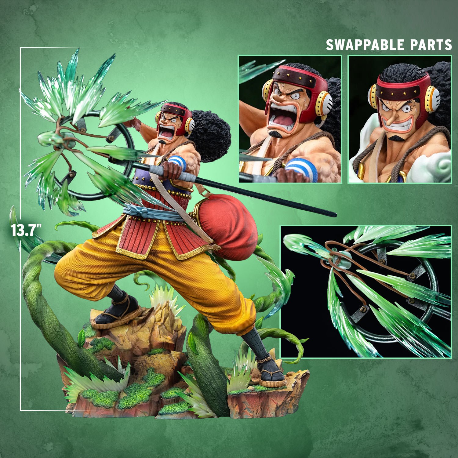 One Piece Usopp (Premium Version) Statues  (Prototype Shown) View 2