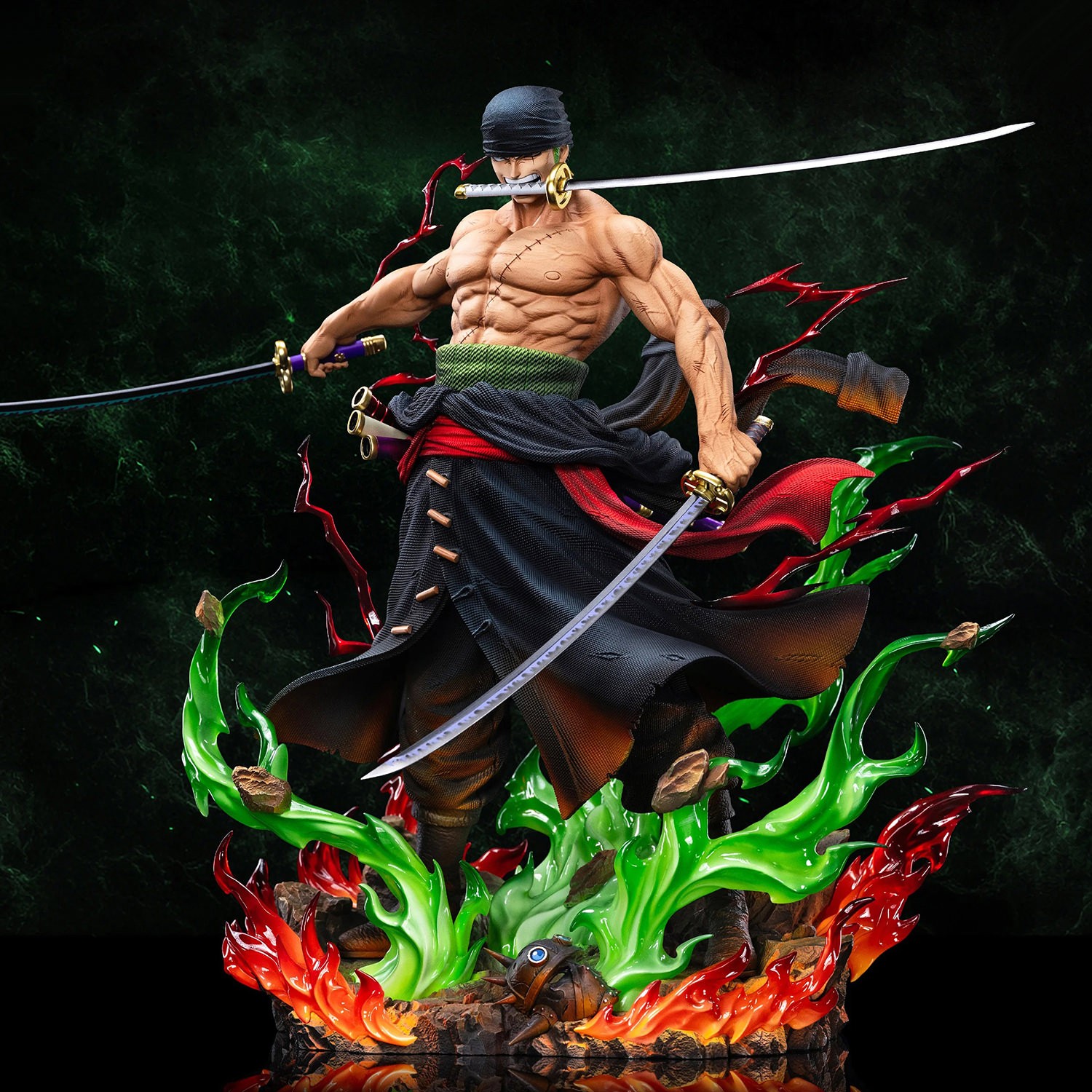 One Piece Roronoa Zoro (Premium Version) Statues  (Prototype Shown) View 1