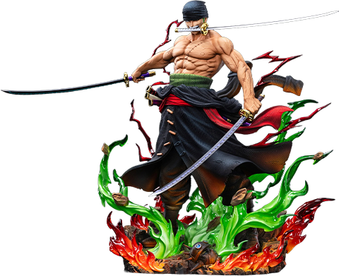One Piece Roronoa Zoro (Premium Version) Statues  (Prototype Shown) View 9