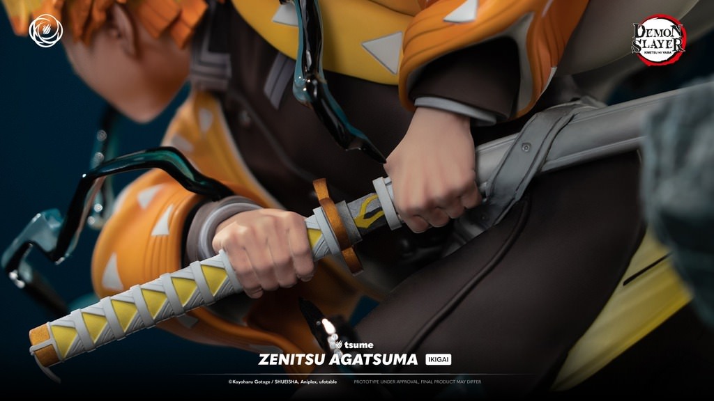 Demon Slayer Zeniste Agatsuma Ikigai Statues  (Prototype Shown) View 12
