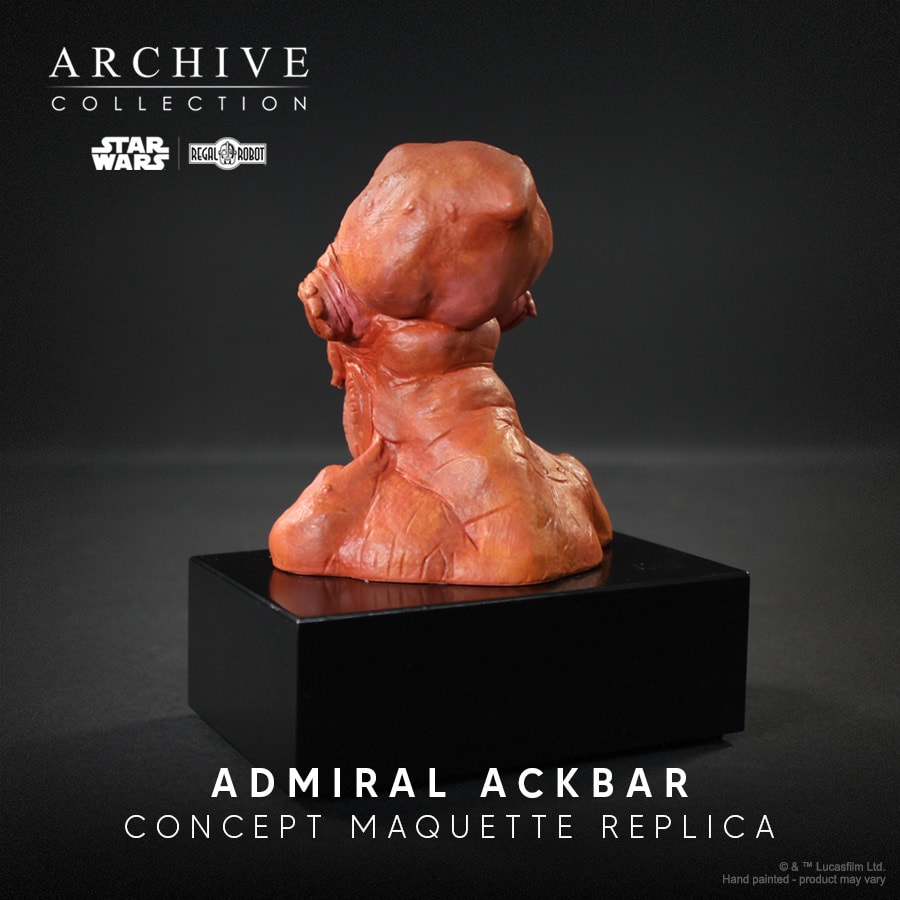 Star Wars Admiral Ackbar™ Concept Maquette (Signature Edition) Replica  Collector Edition (Prototype Shown) View 5