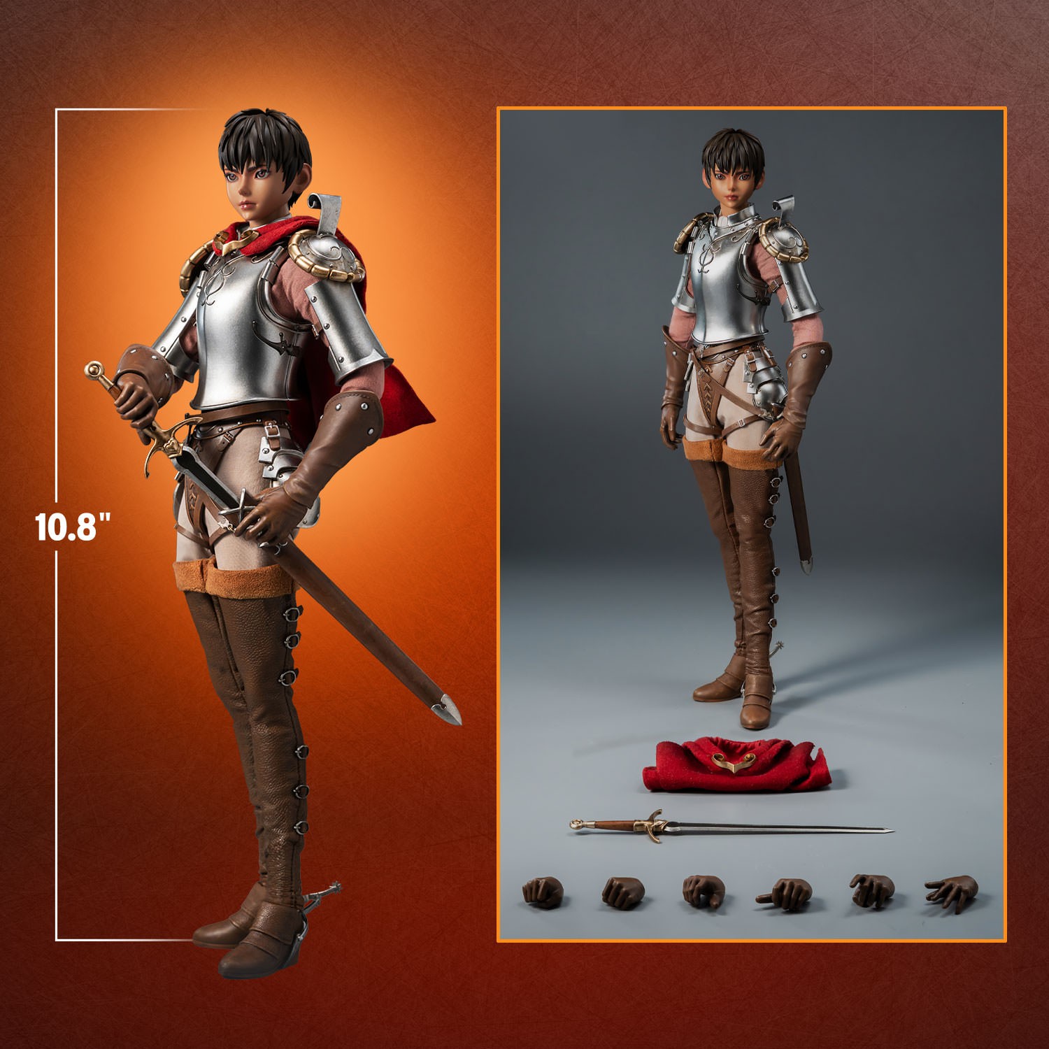 Berserk Casca (Golden Age) Sixth Scale Figure  (Prototype Shown) View 2
