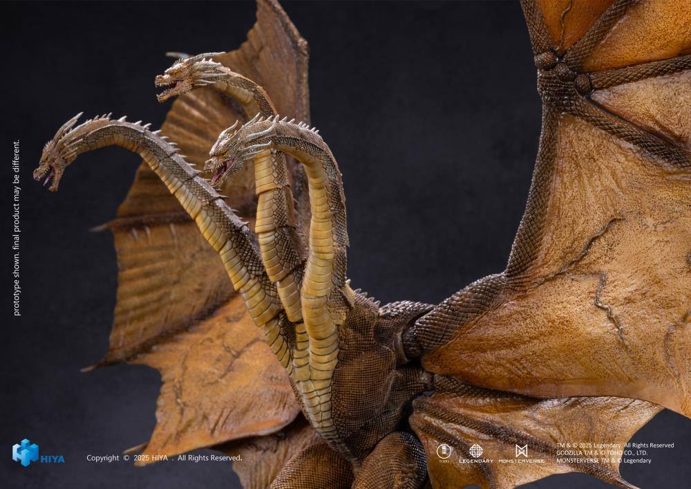 Godzilla King Ghidorah 2.0 Action Figure  (Prototype Shown) View 8