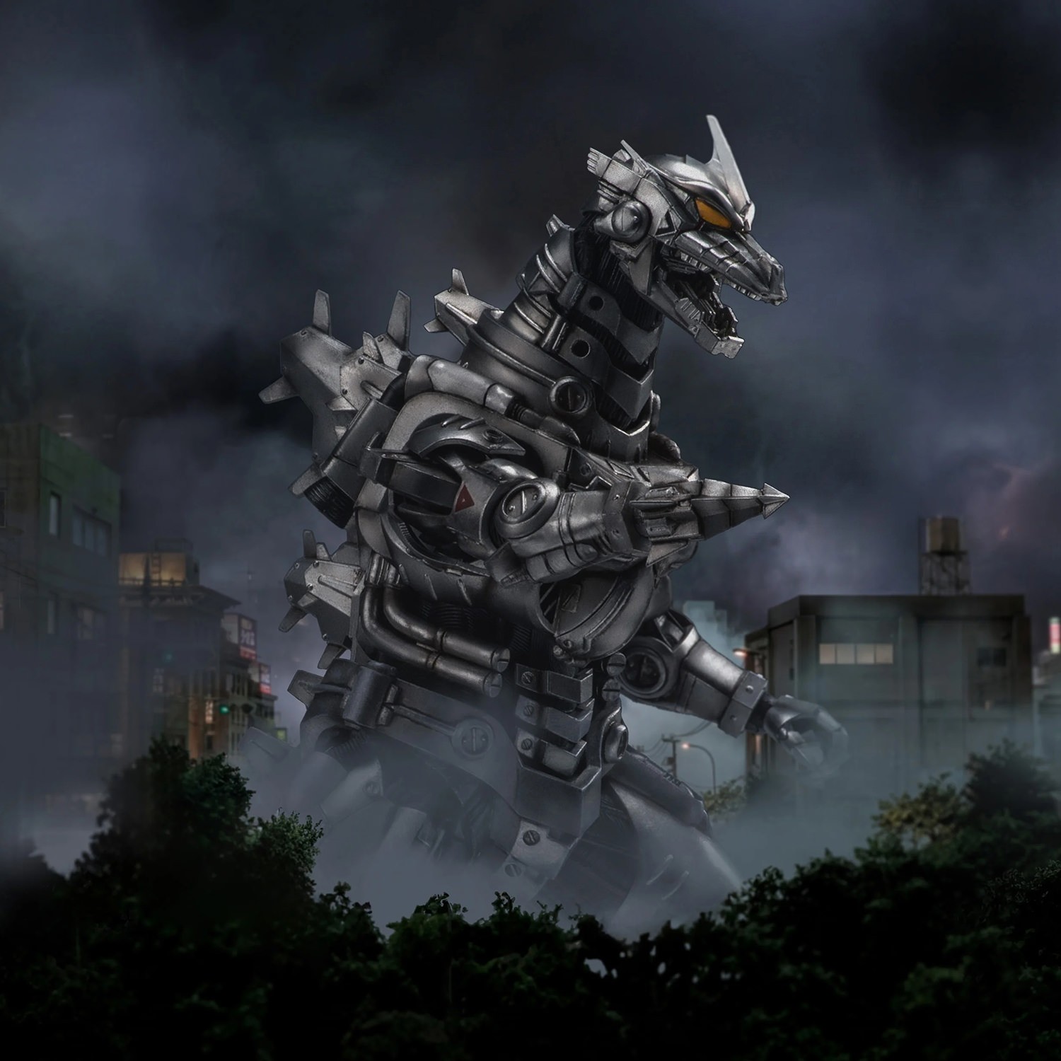 Godzilla Mechagodzilla (2003) (Heavy Arms/High Mobility Version) Action Figure  (Prototype Shown) View 4