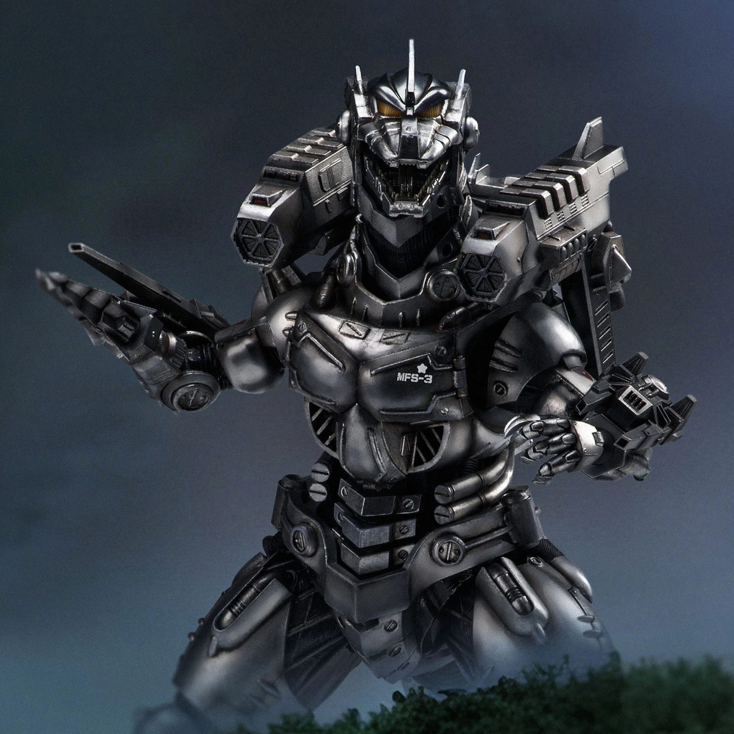Godzilla Mechagodzilla (2003) (Heavy Arms/High Mobility Version) Action Figure  (Prototype Shown) View 5