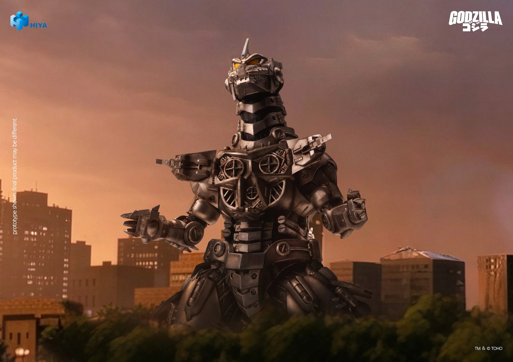 Godzilla Mechagodzilla (2003) (Heavy Arms/High Mobility Version) Action Figure  (Prototype Shown) View 7