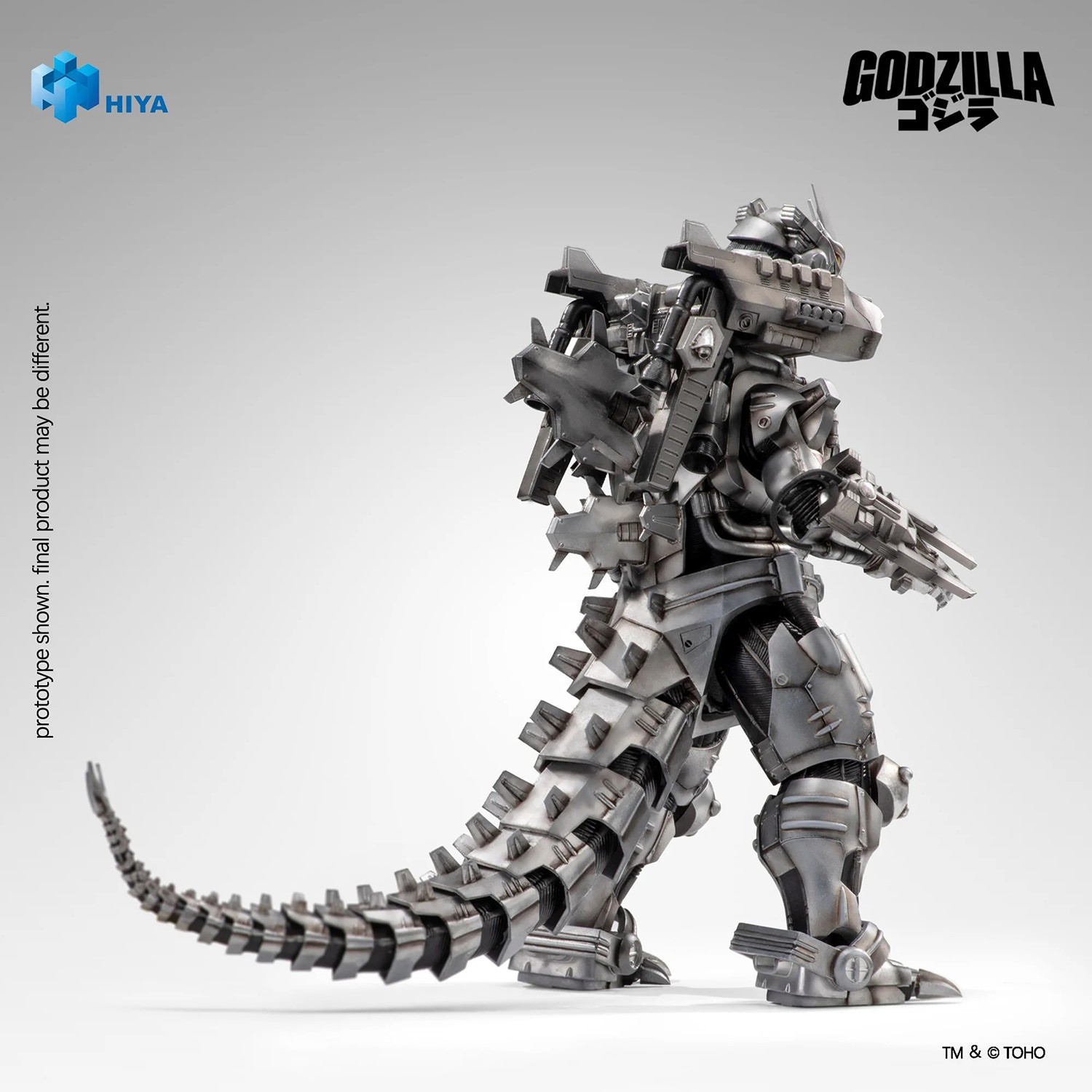 Godzilla Mechagodzilla (2003) (Heavy Arms/High Mobility Version) Action Figure  (Prototype Shown) View 9