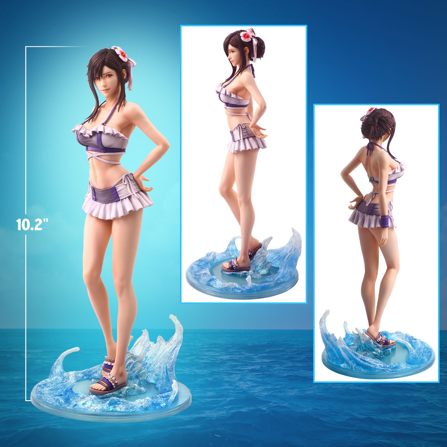 Final Fantasy Tifa Lockhart (Swimsuit Ver.) Collectible Figure  (Prototype Shown) View 2