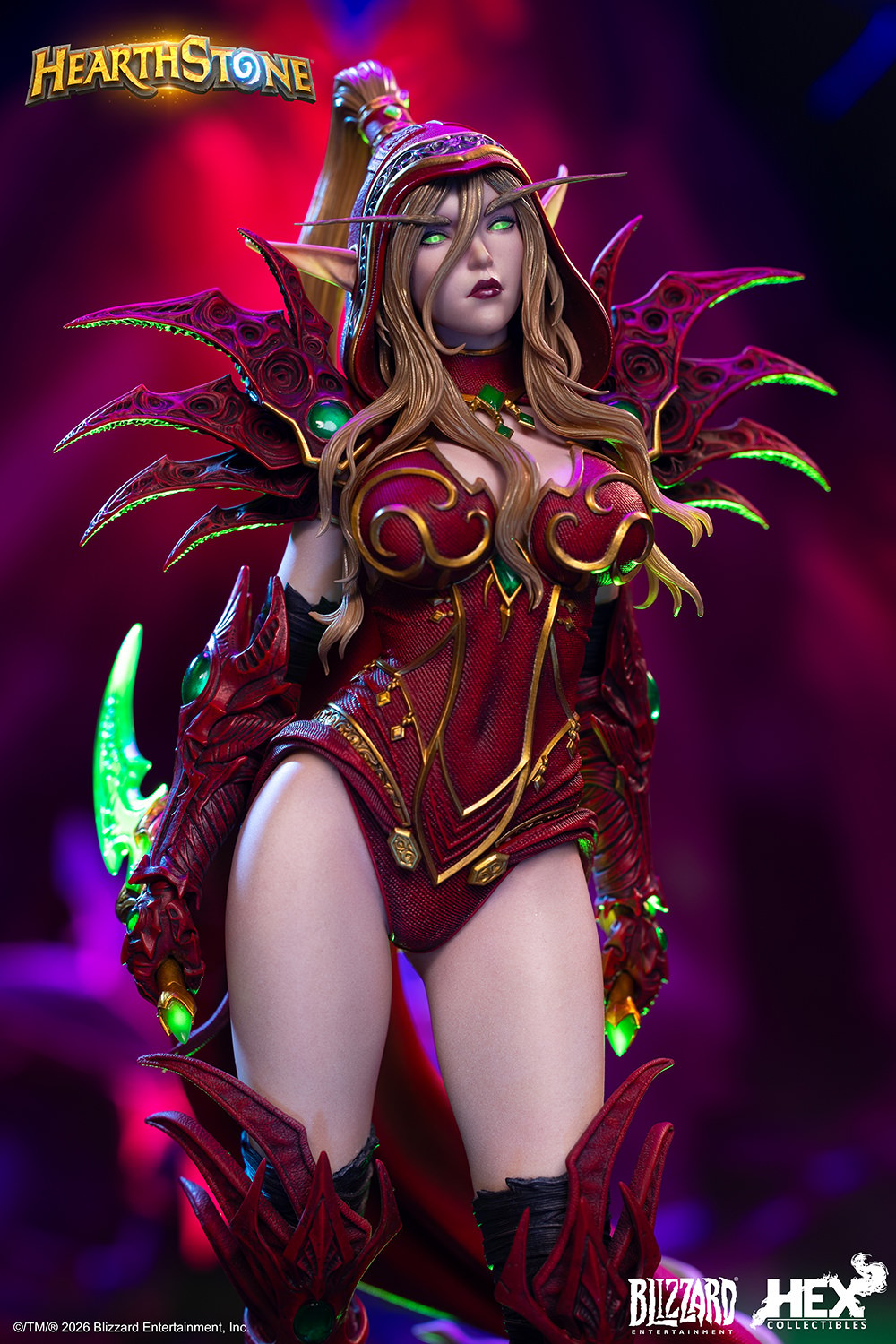 Warcraft Valeera Sanguinar Statues  (Prototype Shown) View 7