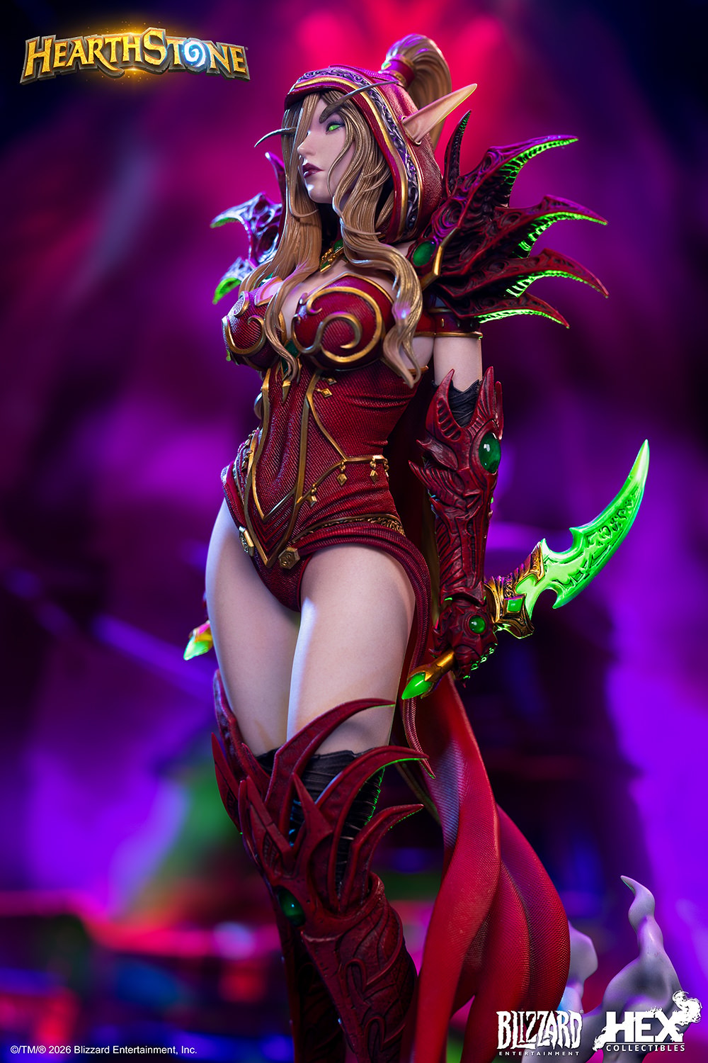 Warcraft Valeera Sanguinar Statues  (Prototype Shown) View 9