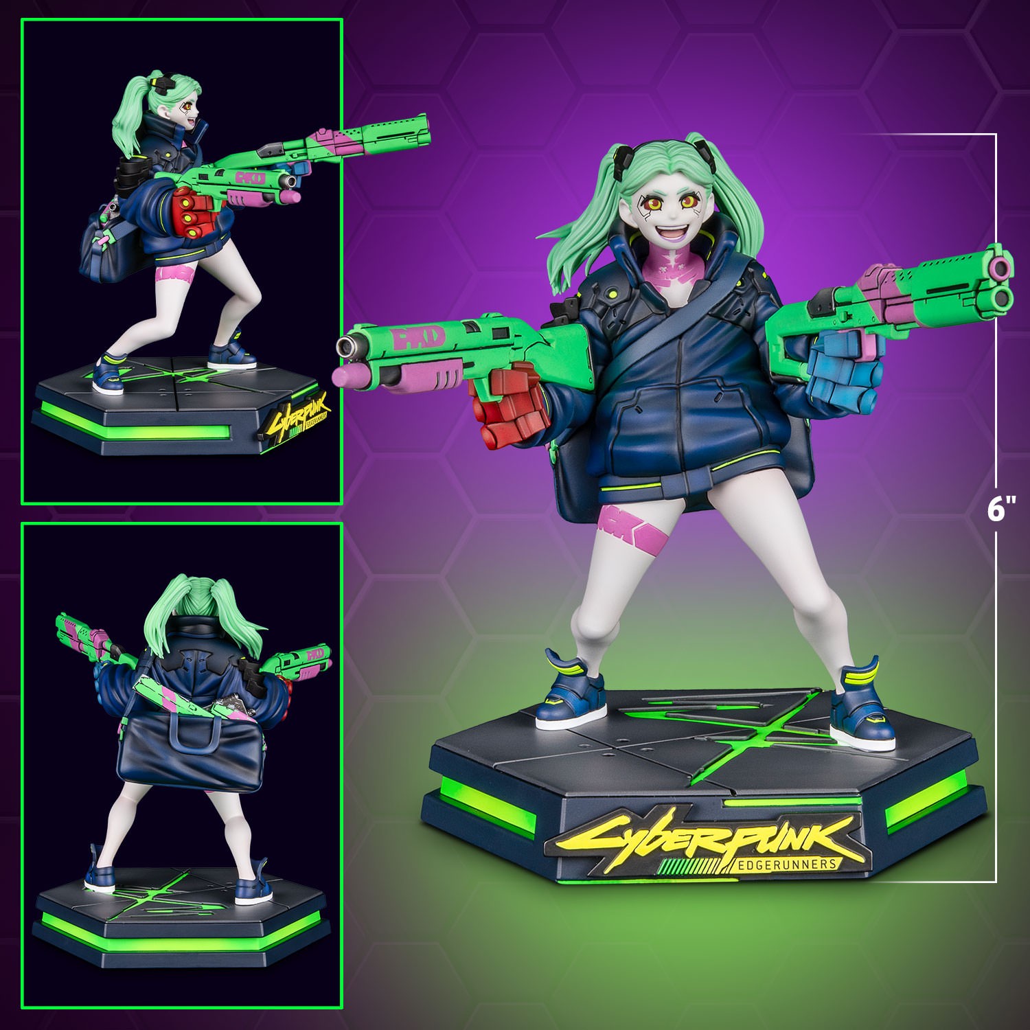Cyberpunk 2077 Rebecca Collectible Figure  (Prototype Shown) View 2