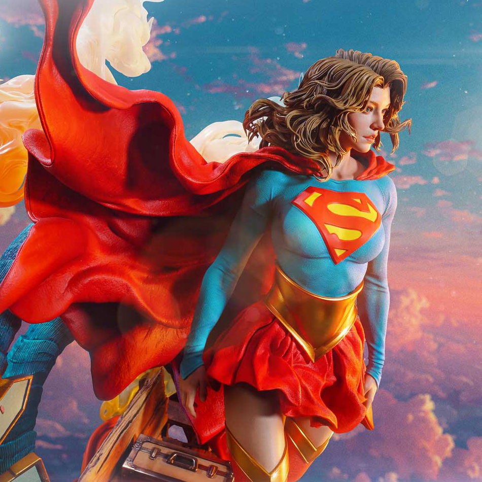 DC Comics Supergirl: Woman of Tomorrow Quarter Scale Statue  (Prototype Shown) View 5