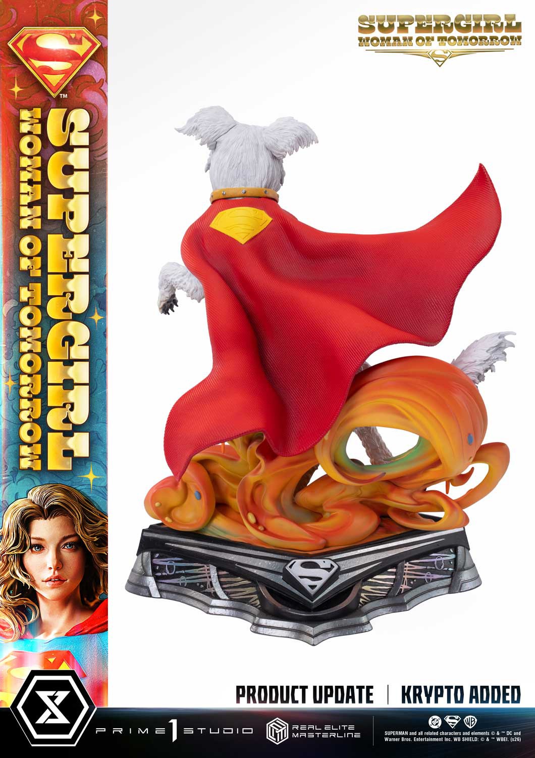 DC Comics Supergirl: Woman of Tomorrow Quarter Scale Statue  (Prototype Shown) View 16