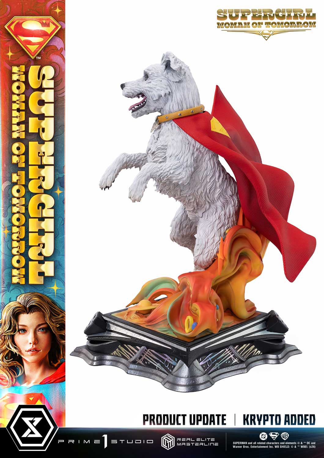 DC Comics Supergirl: Woman of Tomorrow Quarter Scale Statue  (Prototype Shown) View 17