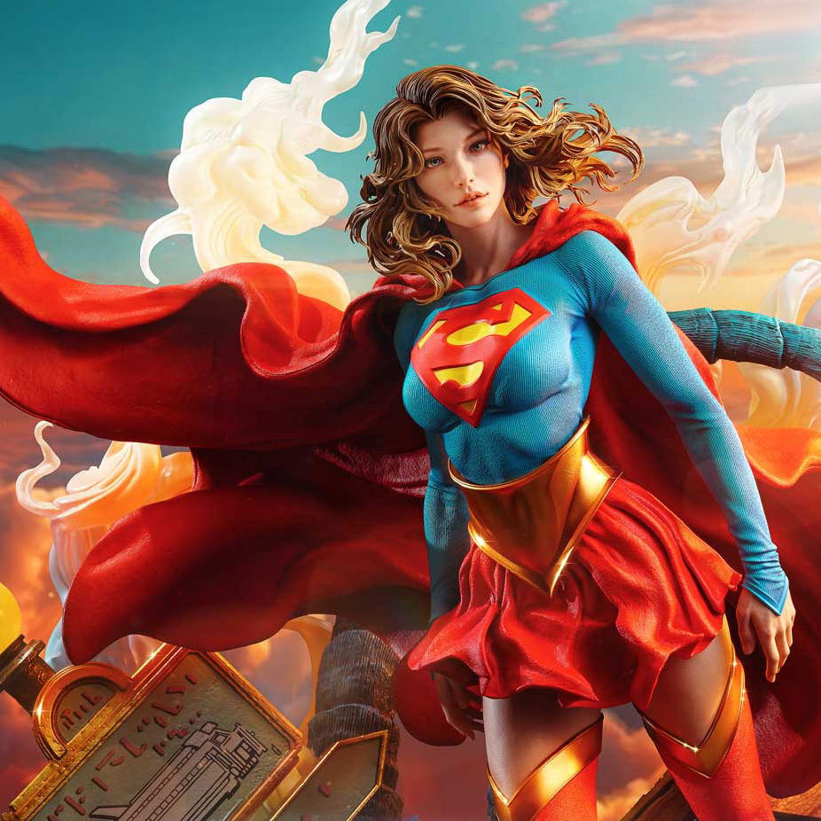 DC Comics Supergirl: Woman of Tomorrow (Bonus Version) Quarter Scale Statue  (Prototype Shown) View 6