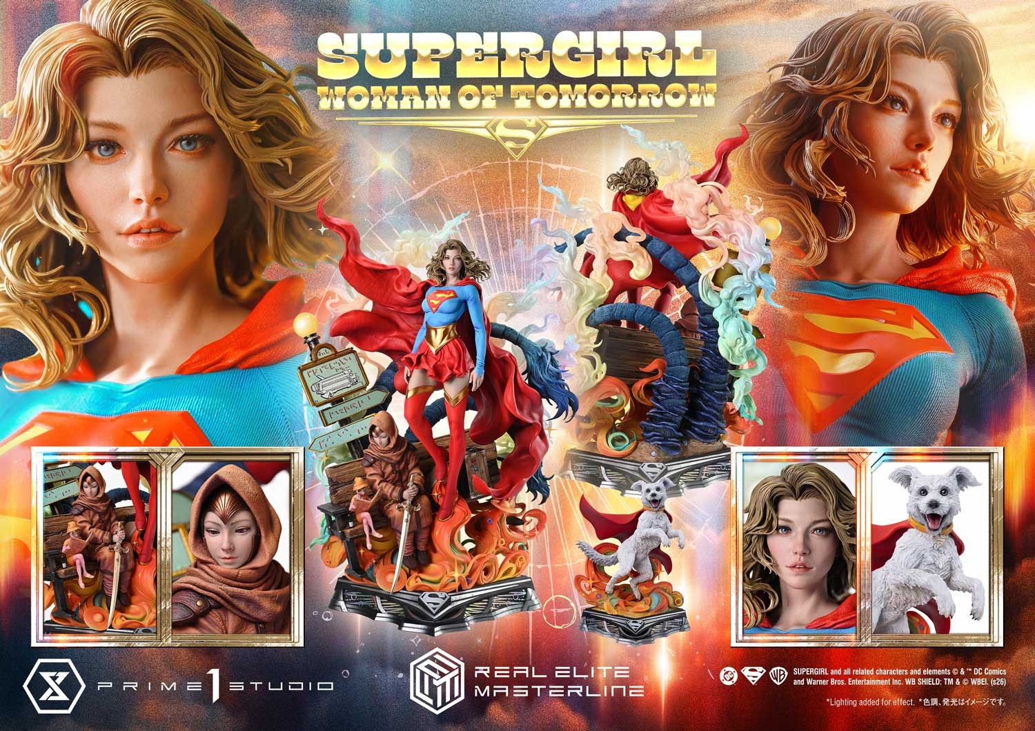 DC Comics Supergirl: Woman of Tomorrow (Bonus Version) Quarter Scale Statue  (Prototype Shown) View 8