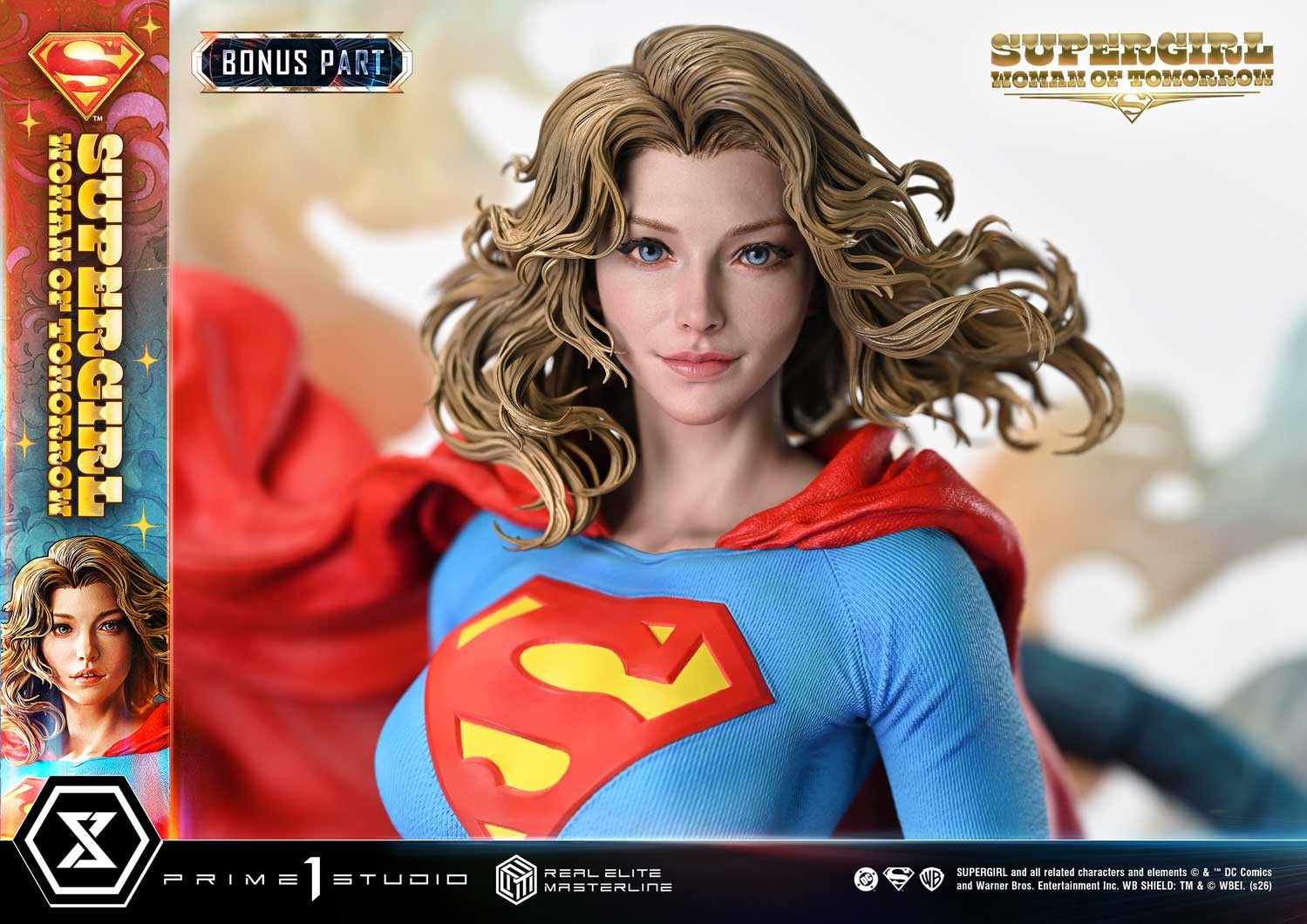 DC Comics Supergirl: Woman of Tomorrow (Bonus Version) Quarter Scale Statue  (Prototype Shown) View 14