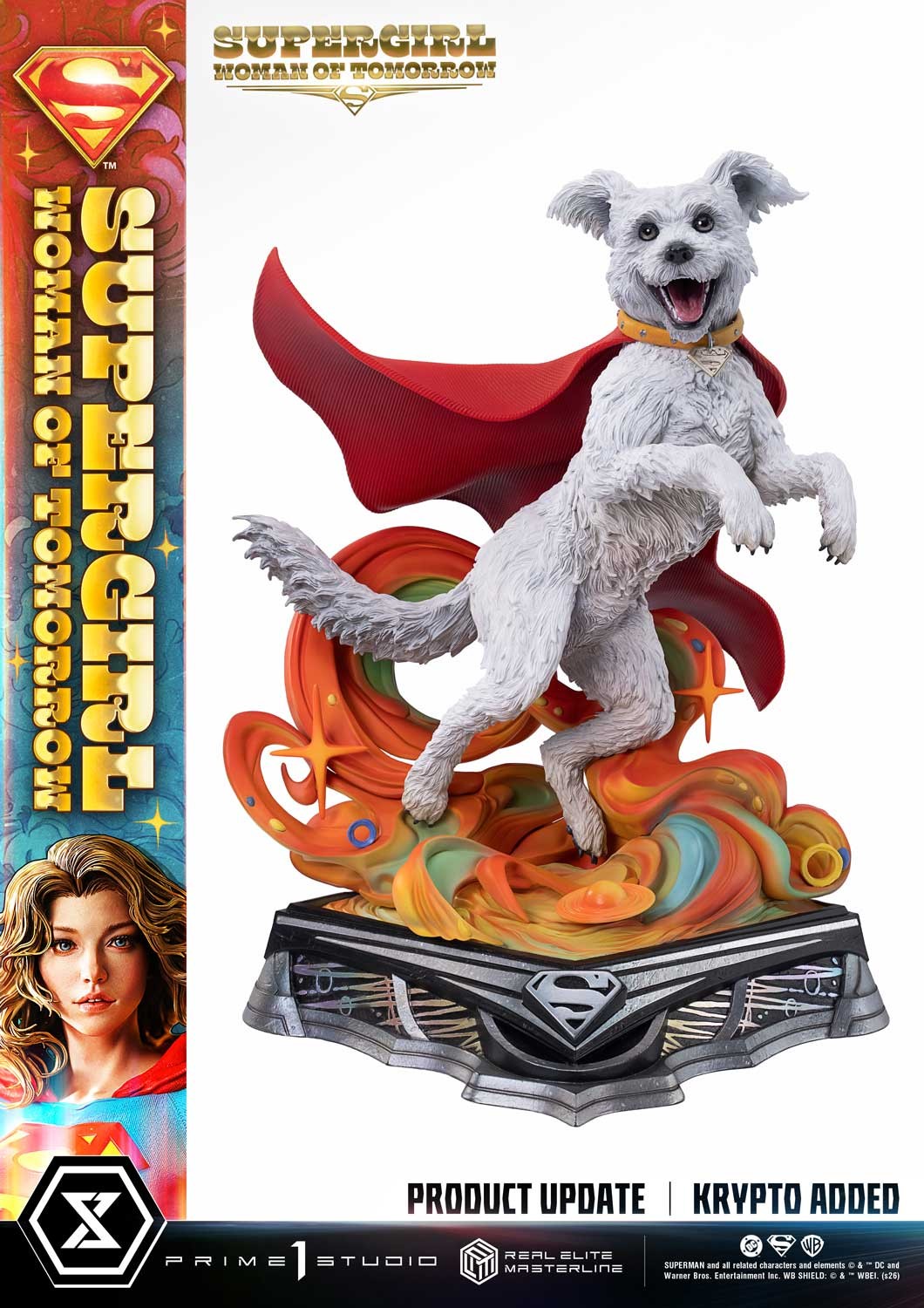 DC Comics Supergirl: Woman of Tomorrow (Bonus Version) Quarter Scale Statue  (Prototype Shown) View 15