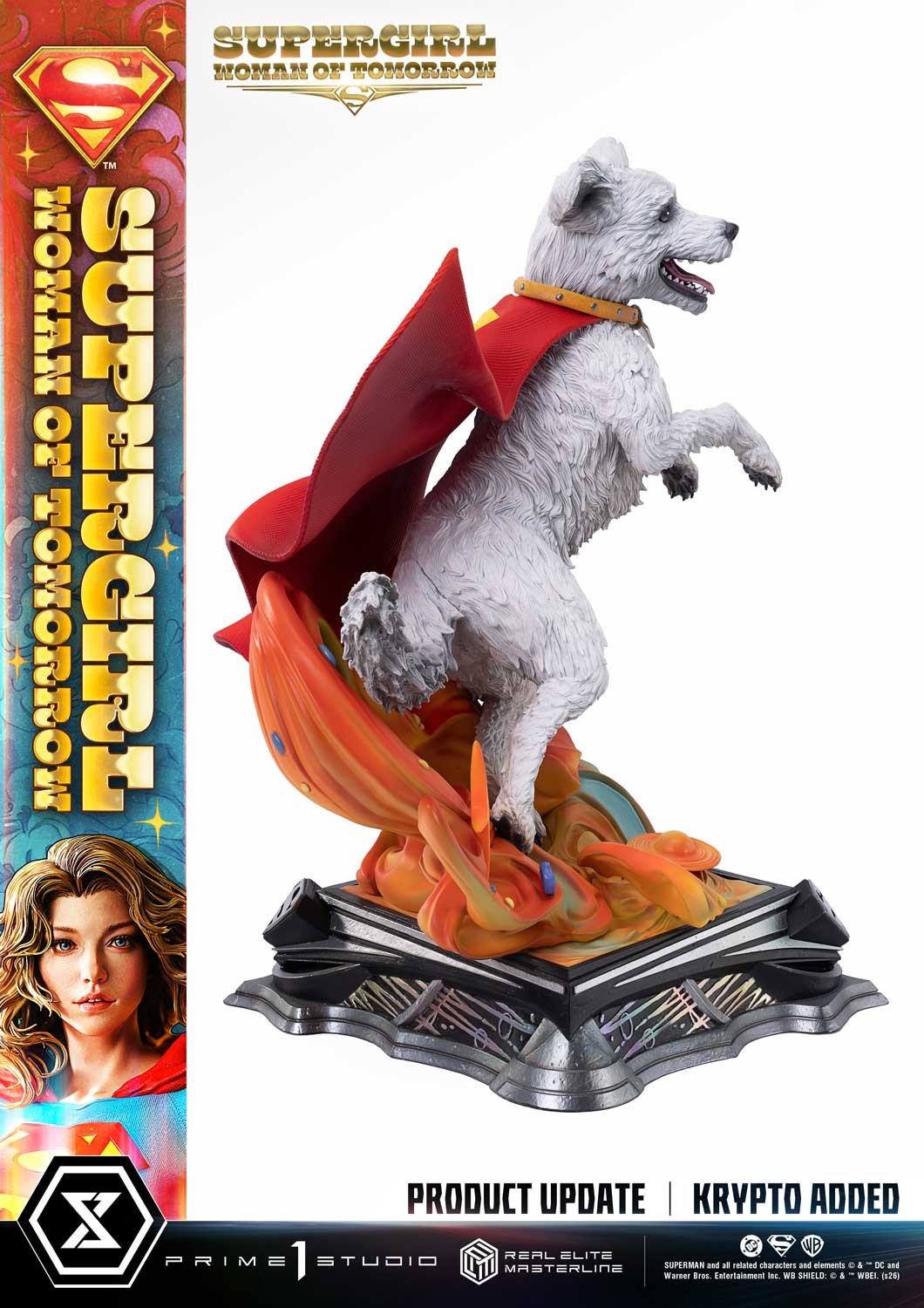 DC Comics Supergirl: Woman of Tomorrow (Bonus Version) Quarter Scale Statue  (Prototype Shown) View 16