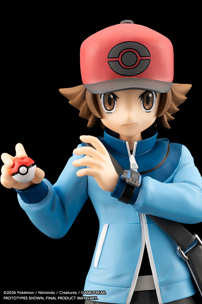 Pokémon Hilbert with Victini Collectible Figure  (Prototype Shown) View 7
