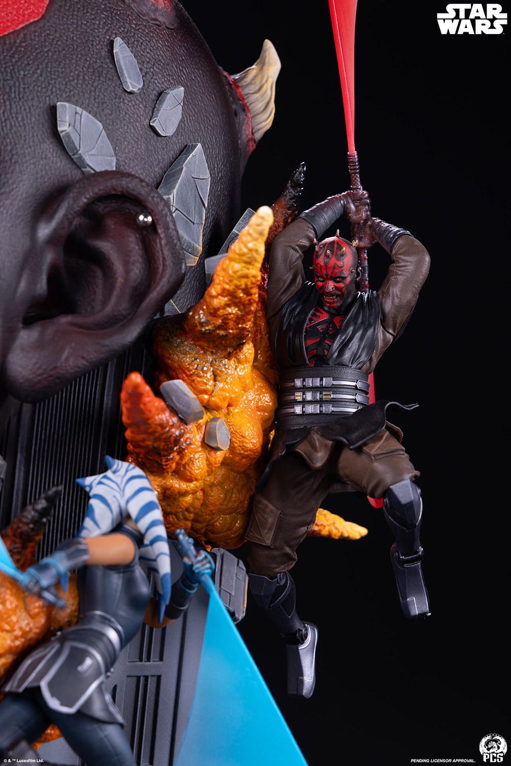 Star Wars Darth Maul Fine Art Bust  (Prototype Shown) View 11