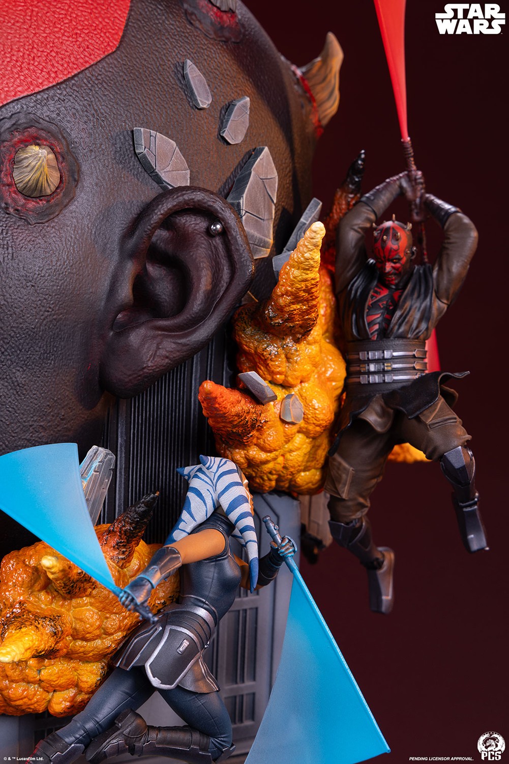 Star Wars Darth Maul Fine Art Bust  (Prototype Shown) View 13